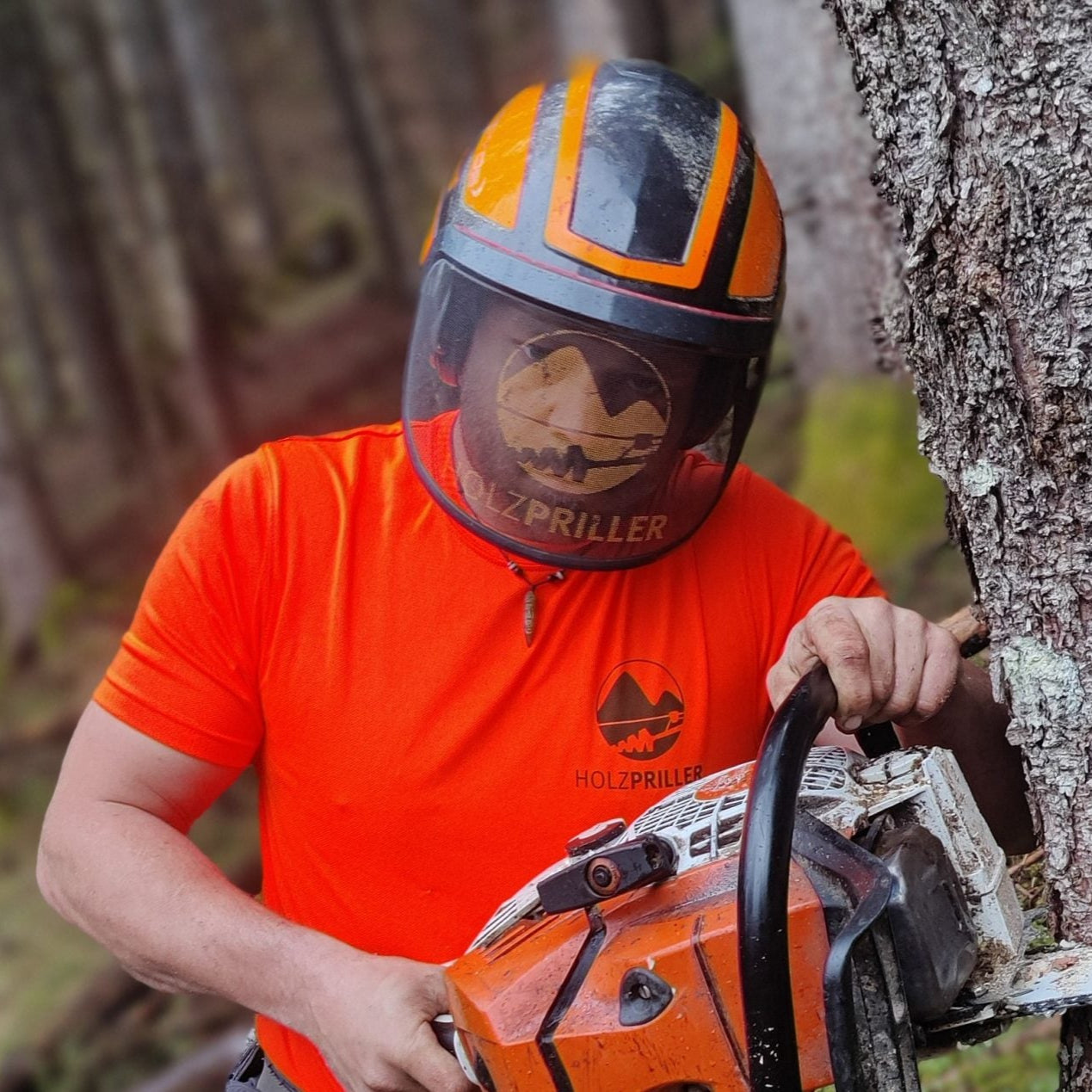 funktions shirt forst holzpriller