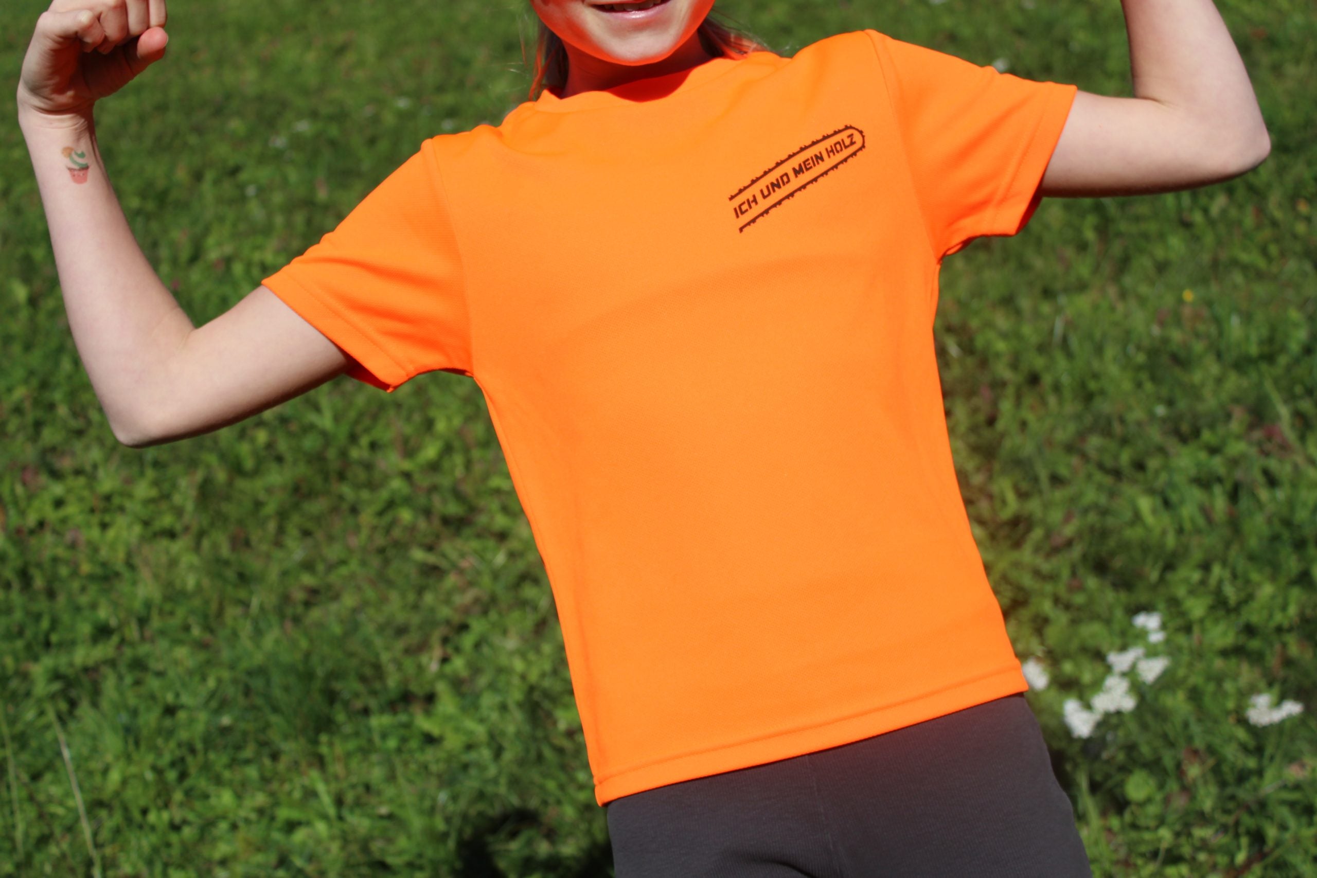 "little Lumberjack" safety orange Kids