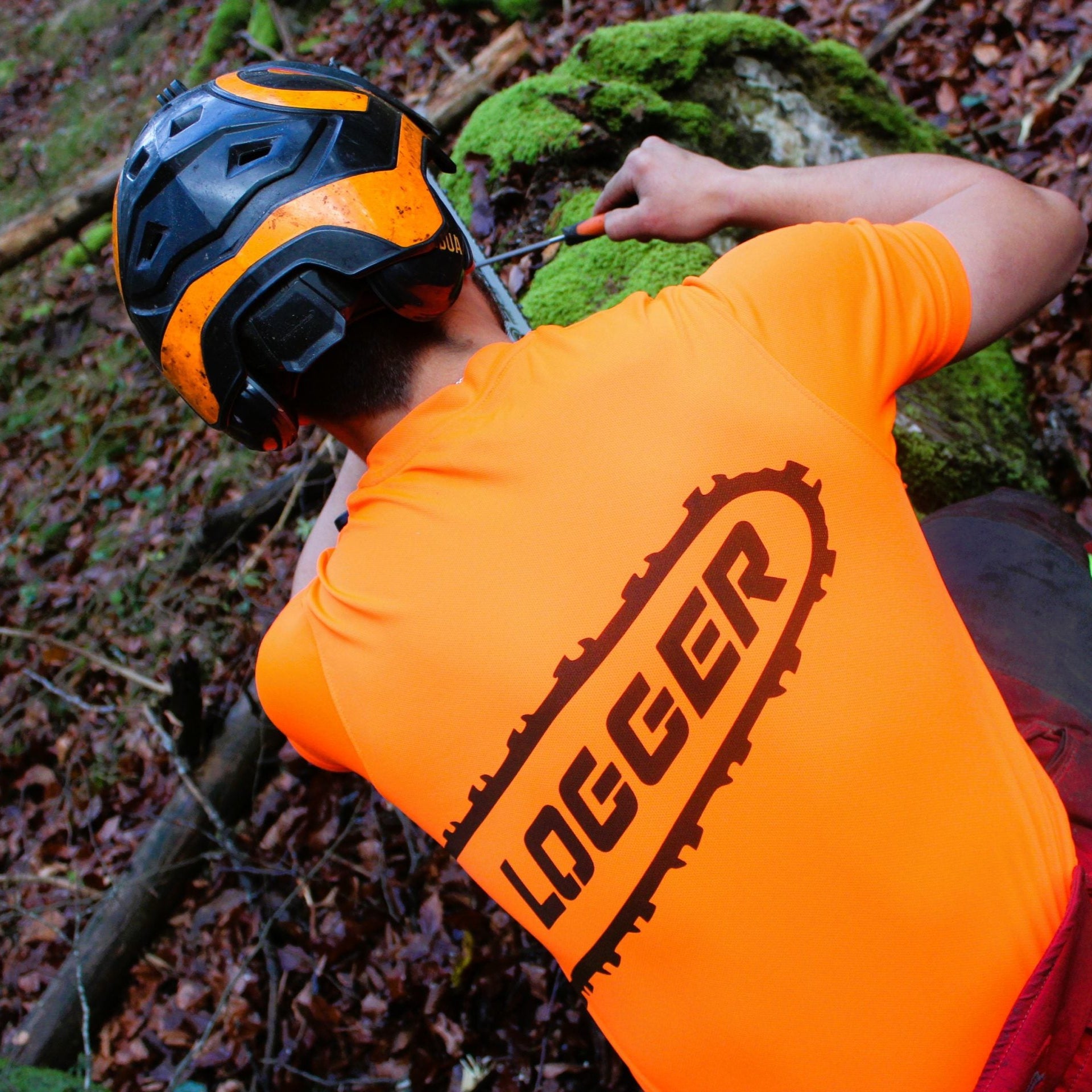 funktions shirt forst logger