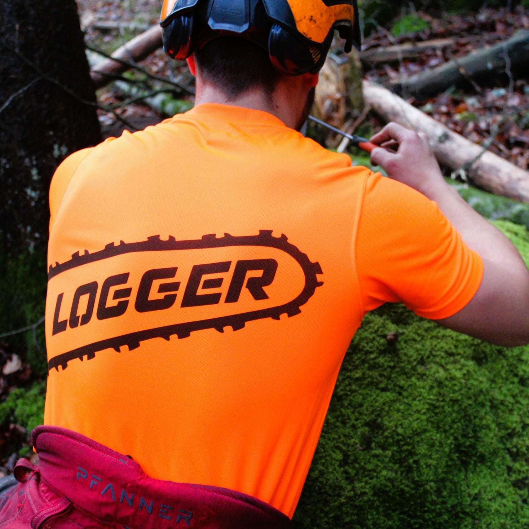 funktions shirt forst logger