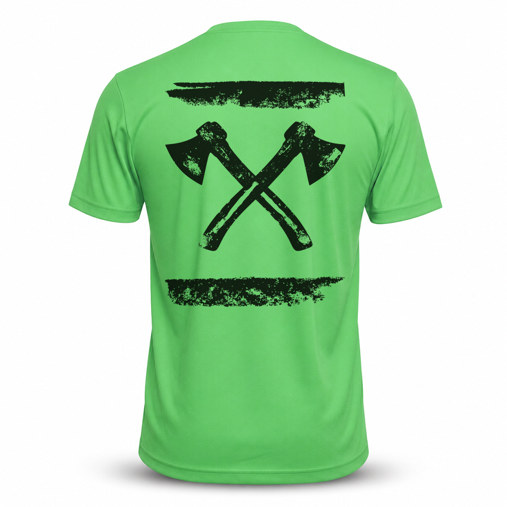 axes brushed Funktions Shirt