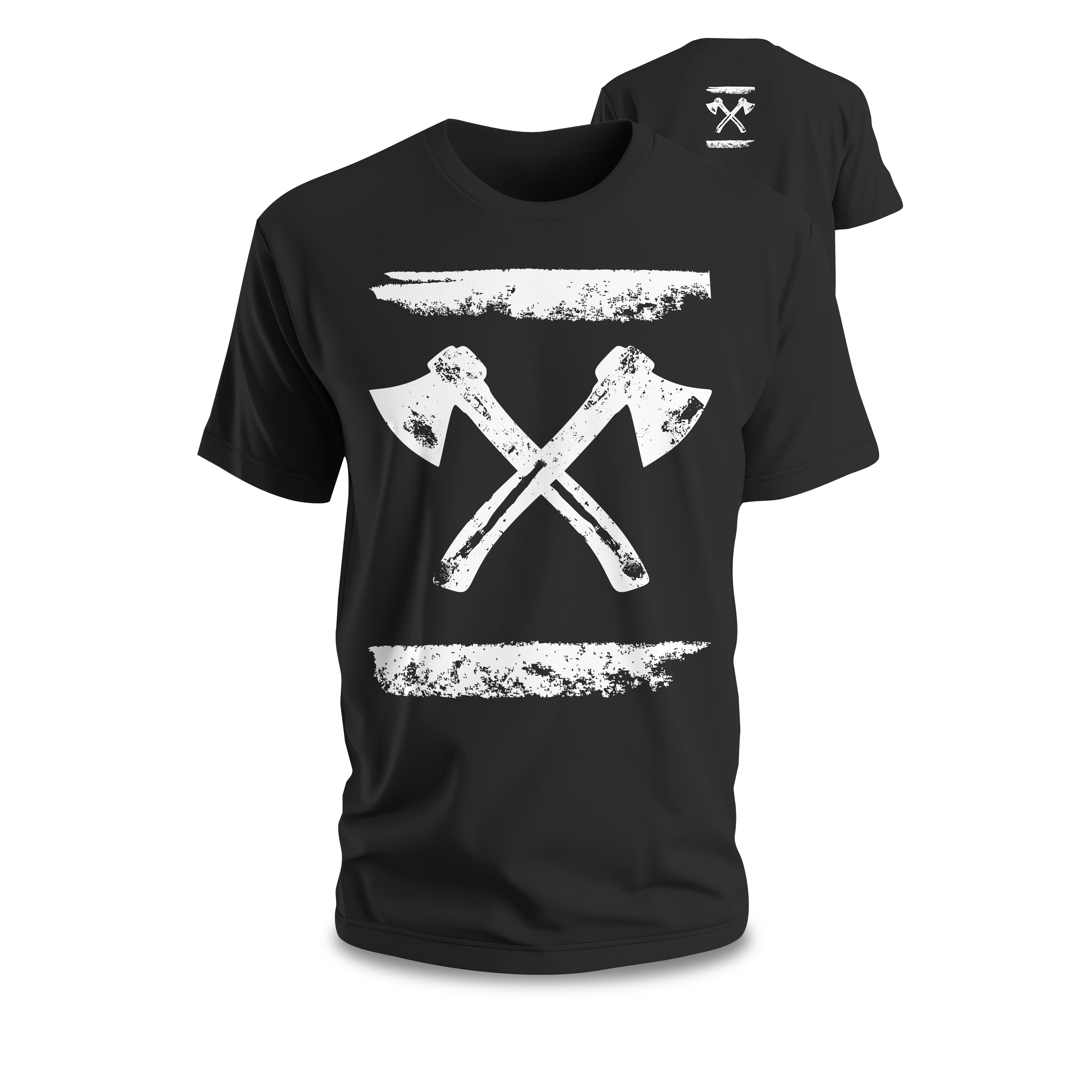axes brushed II Premium T-Shirt Baumwolle