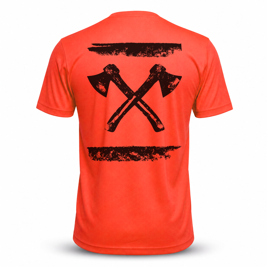 axes brushed Funktions Shirt