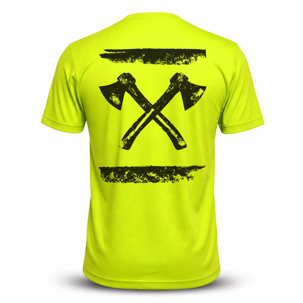 axes brushed Funktions Shirt
