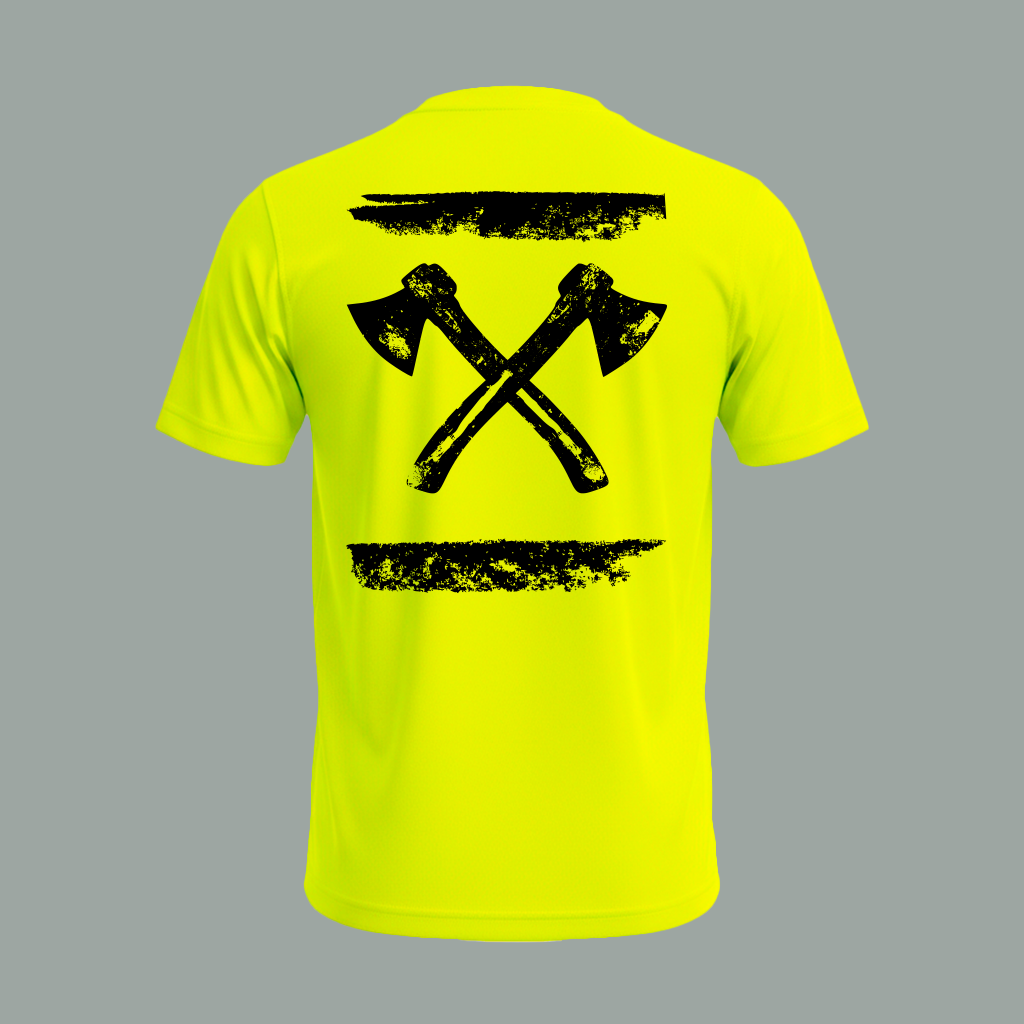 axes brushed Funktions Shirt
