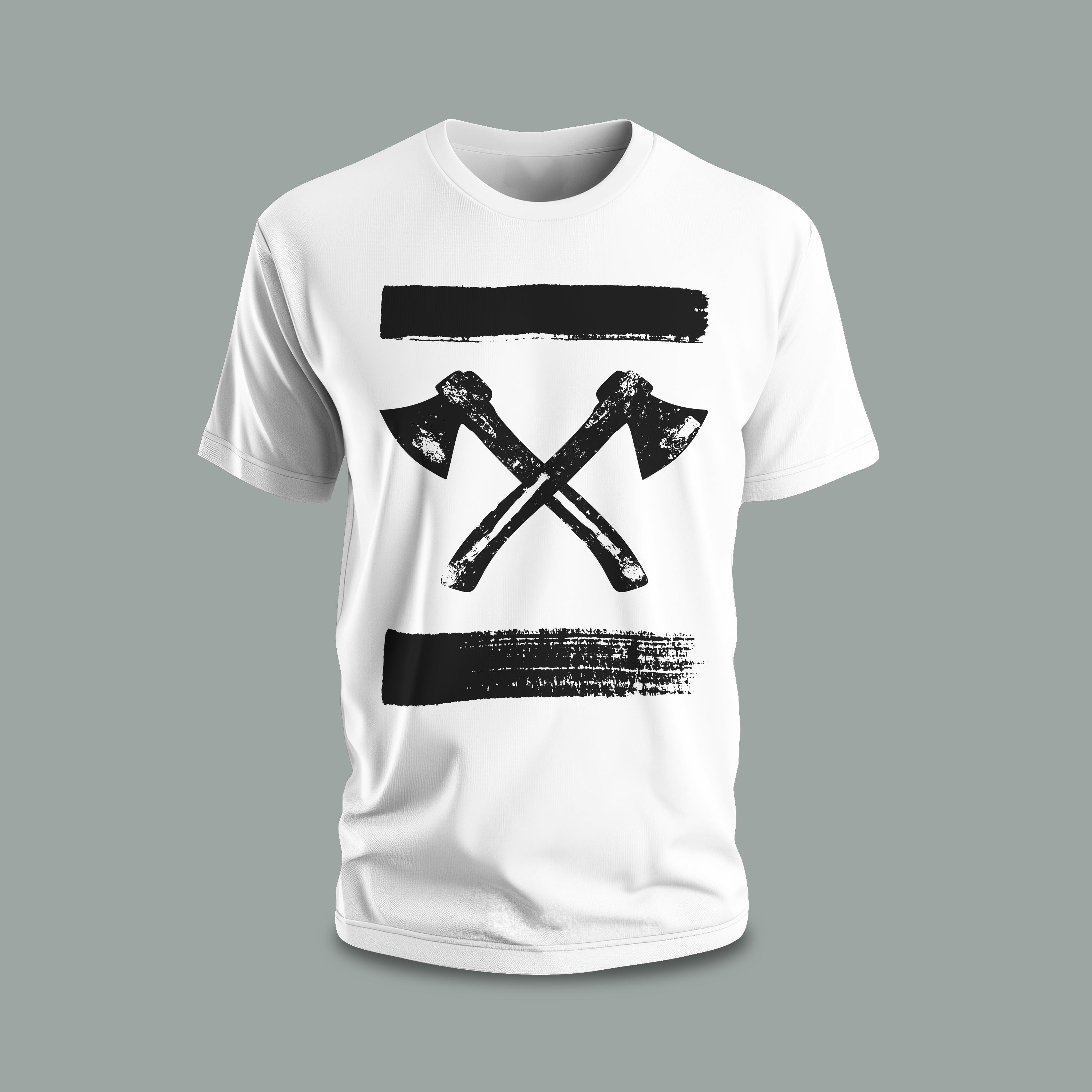 axes brushed I