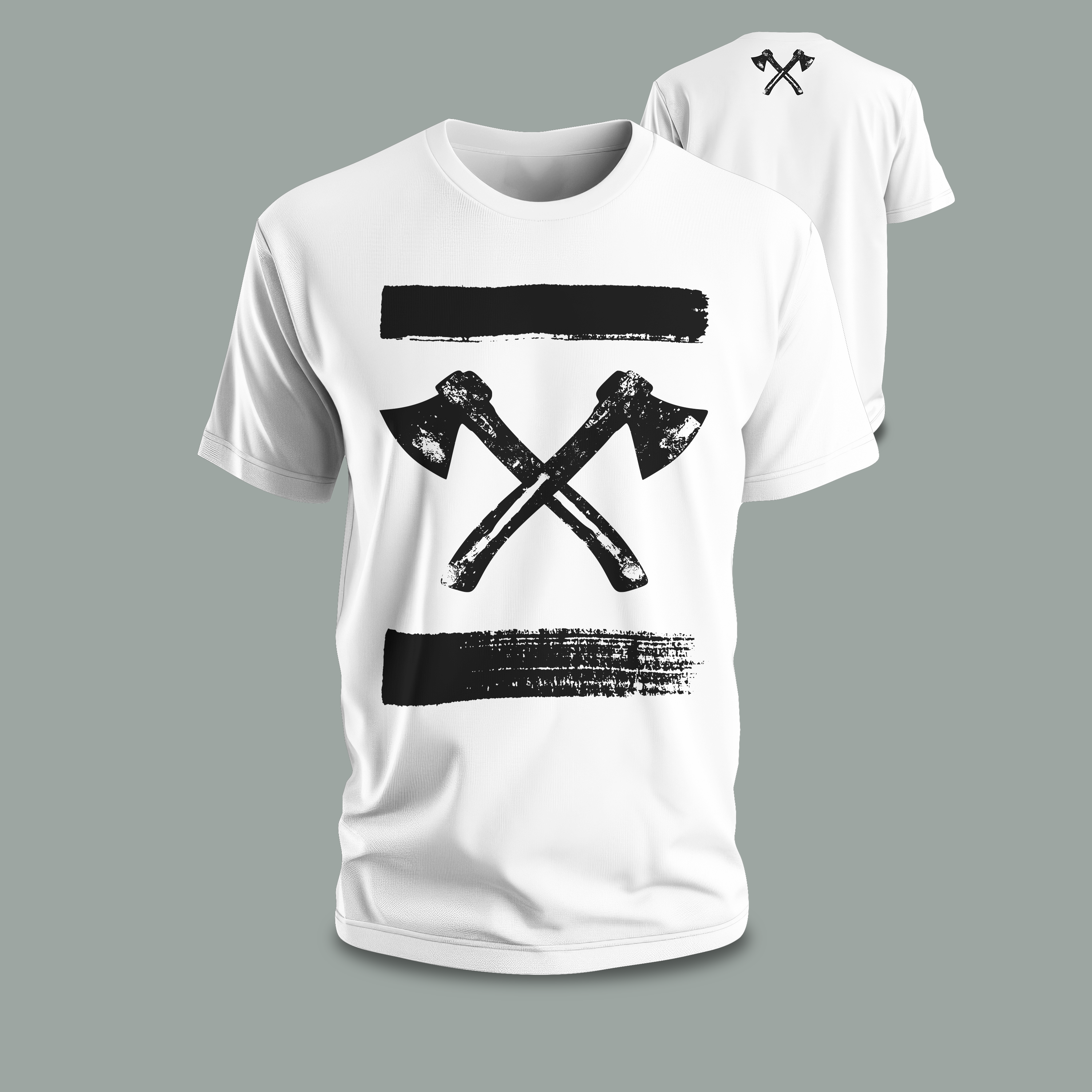 axes brushed I