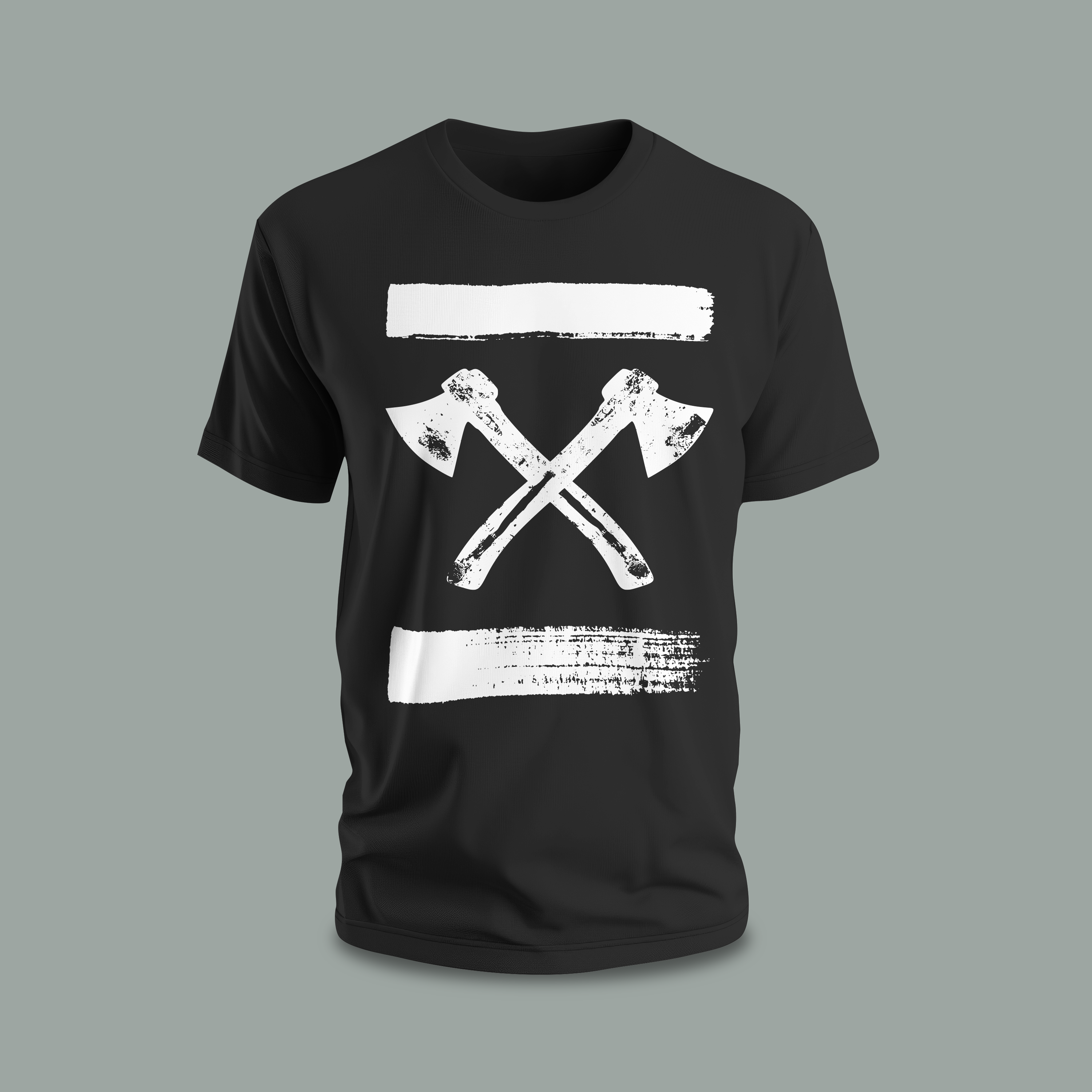 axes brushed I