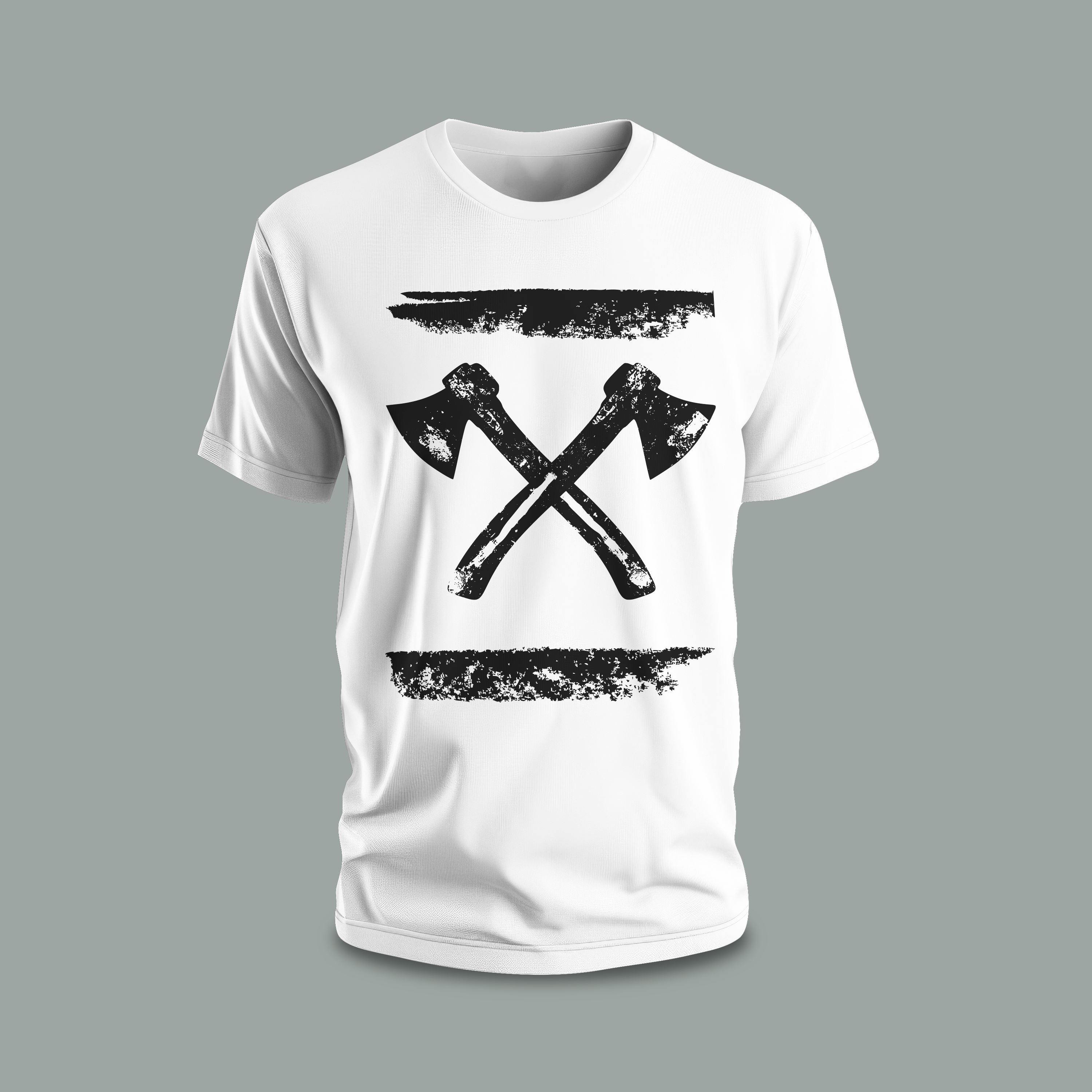 axes brushed II