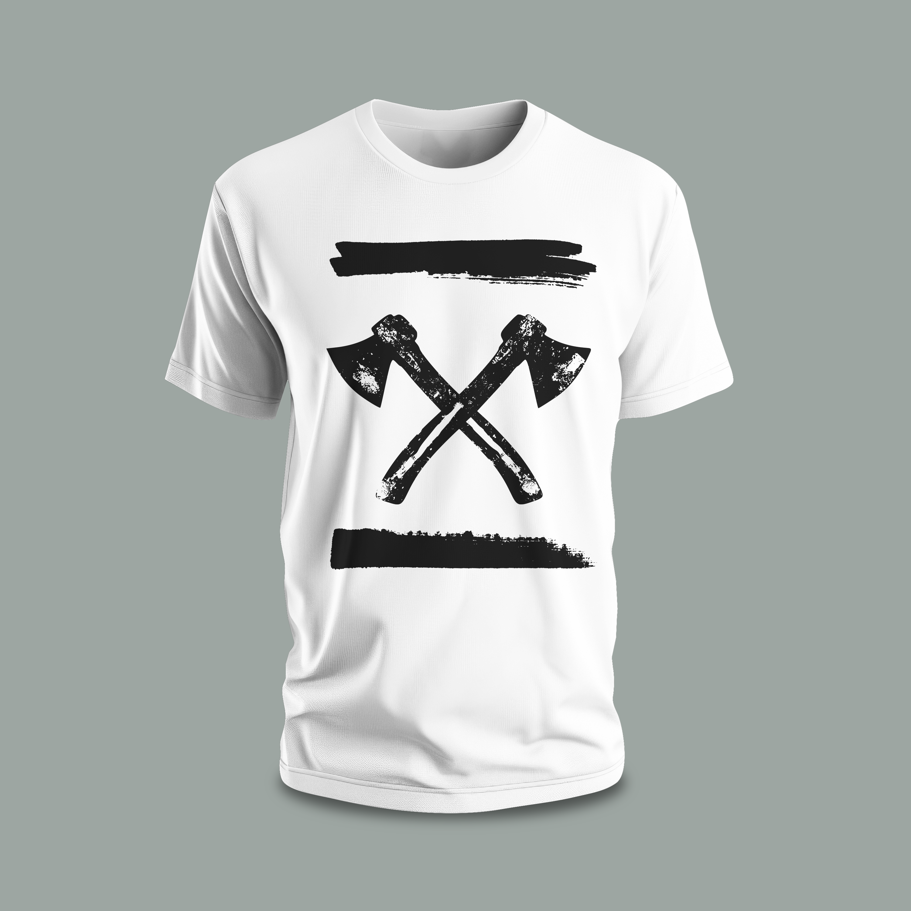 axes brushed III