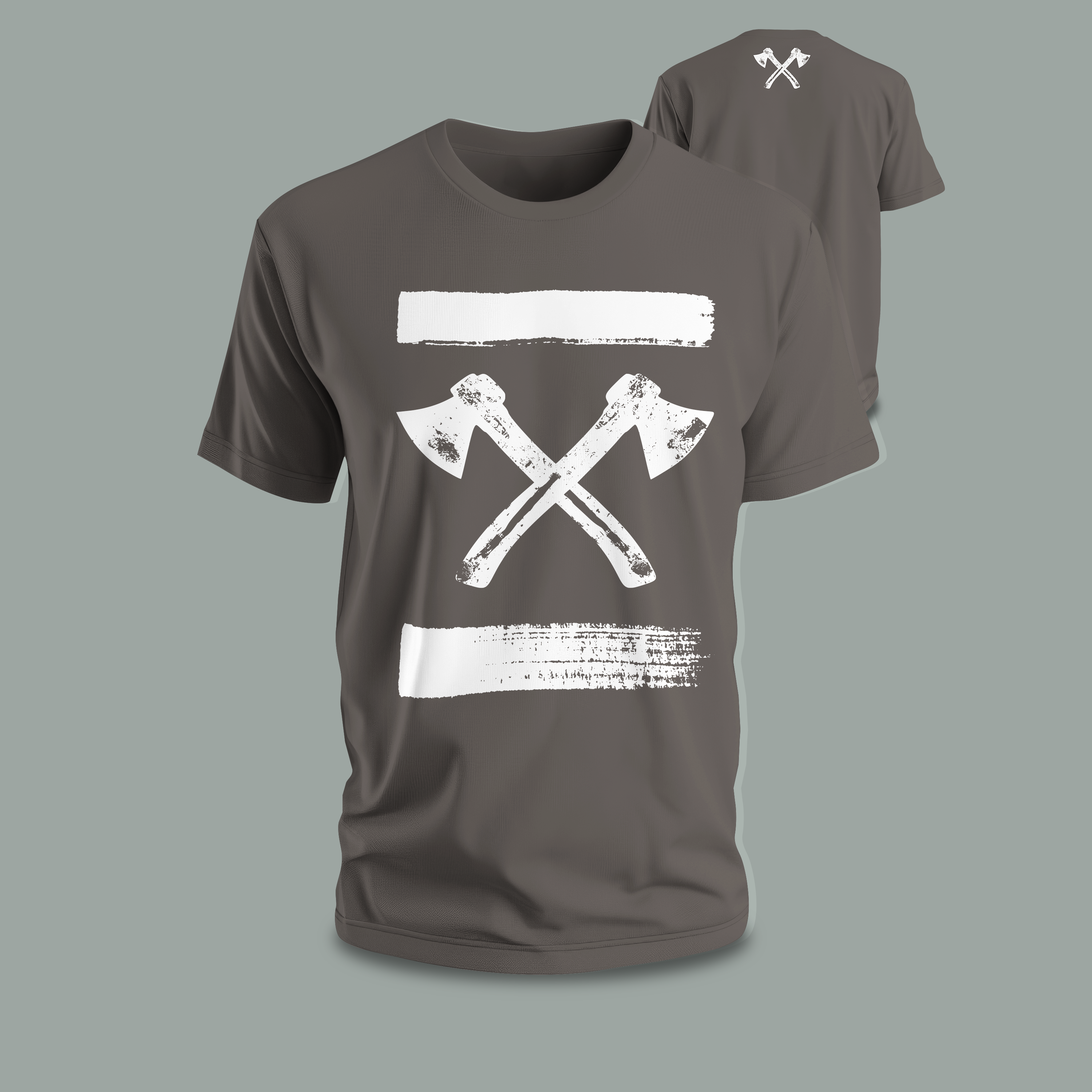 axes brushed I