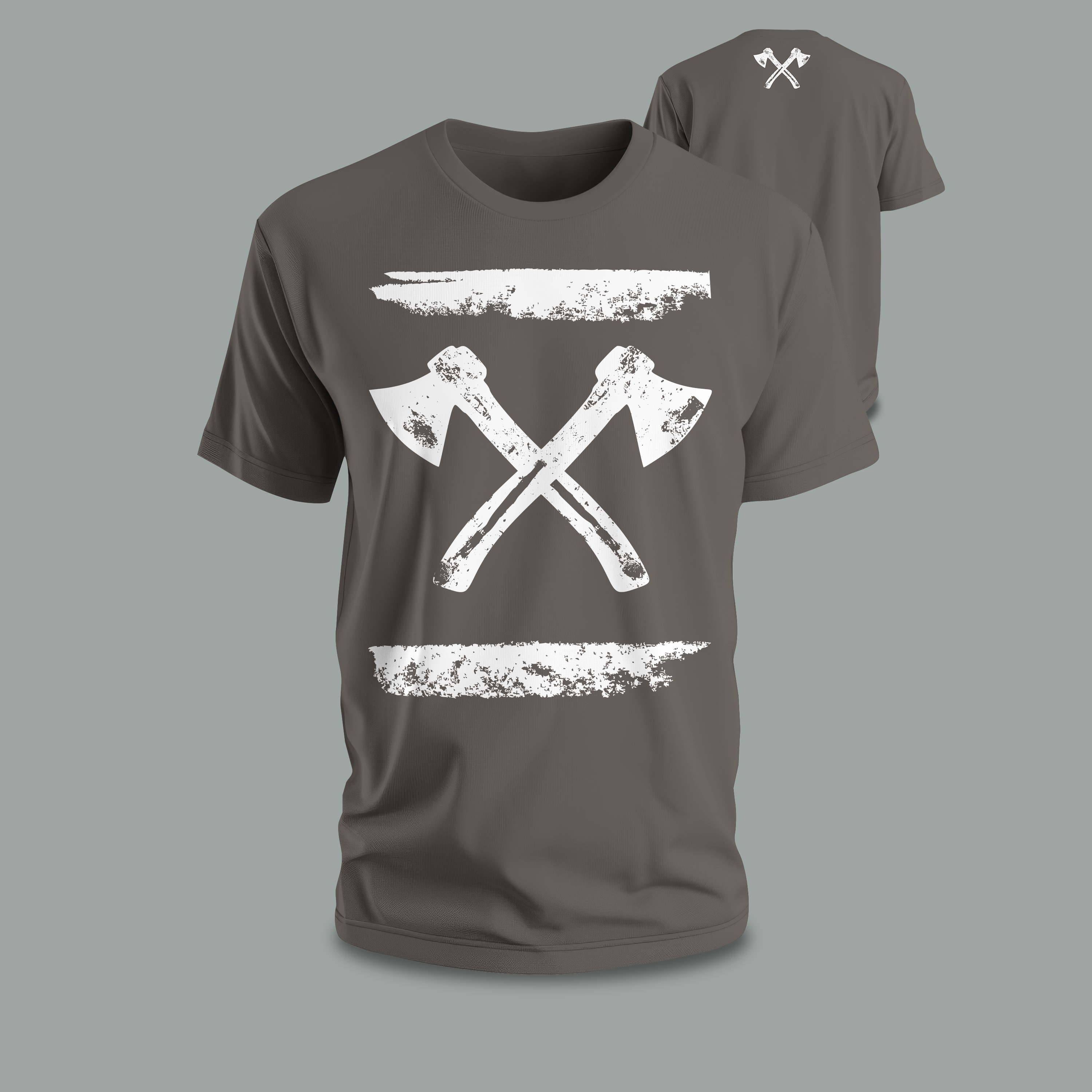 axes brushed II