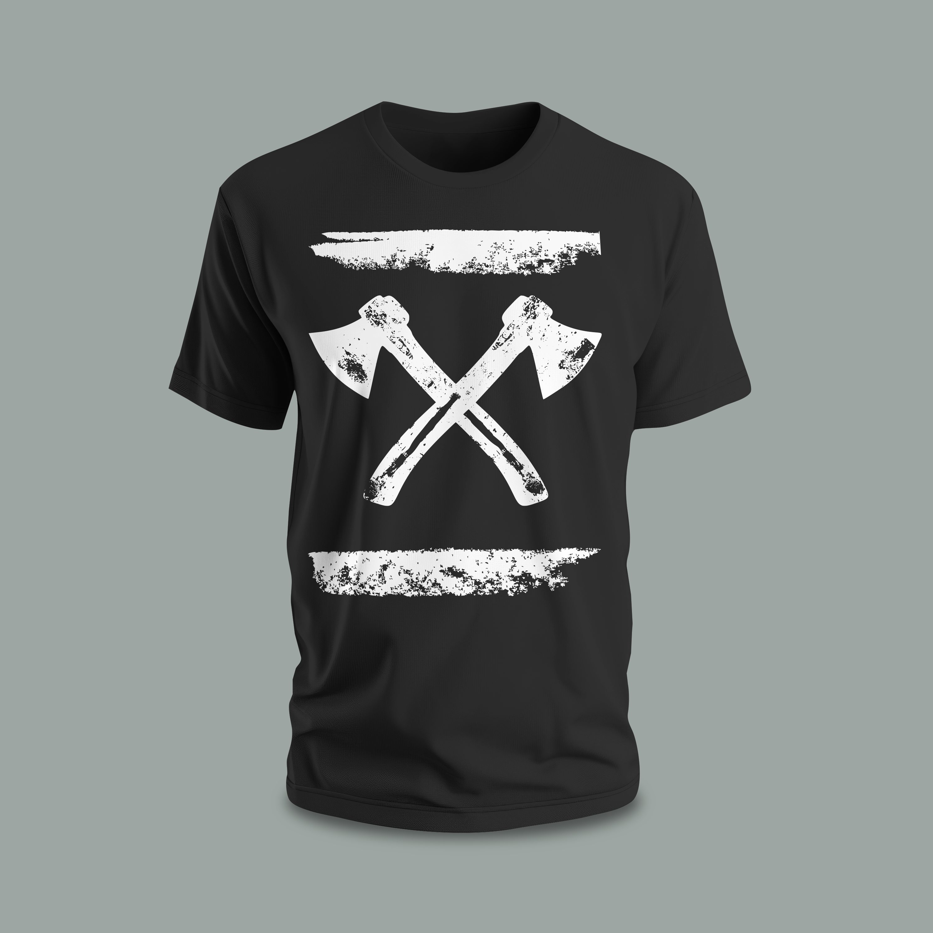 axes brushed II