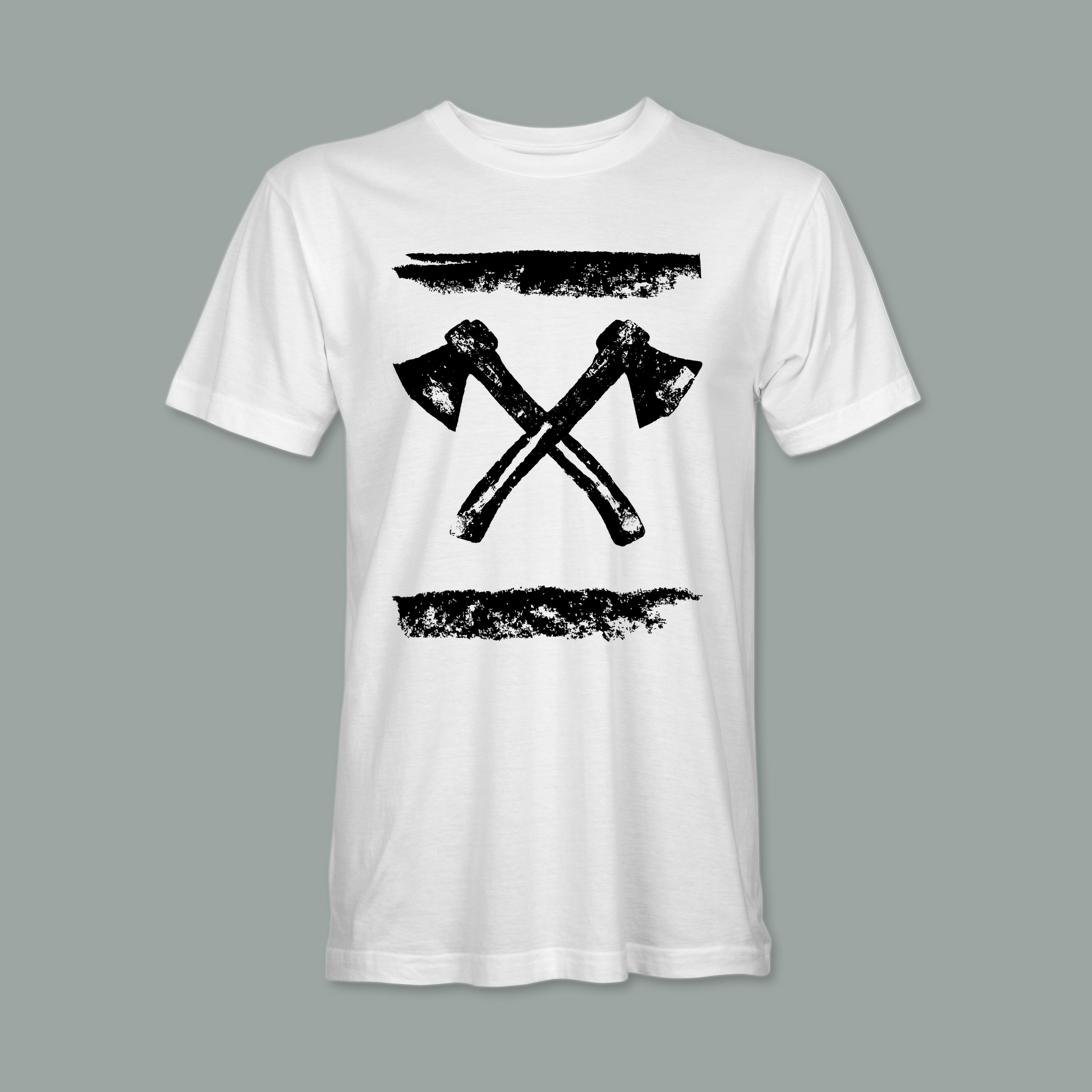 axes brushed II
