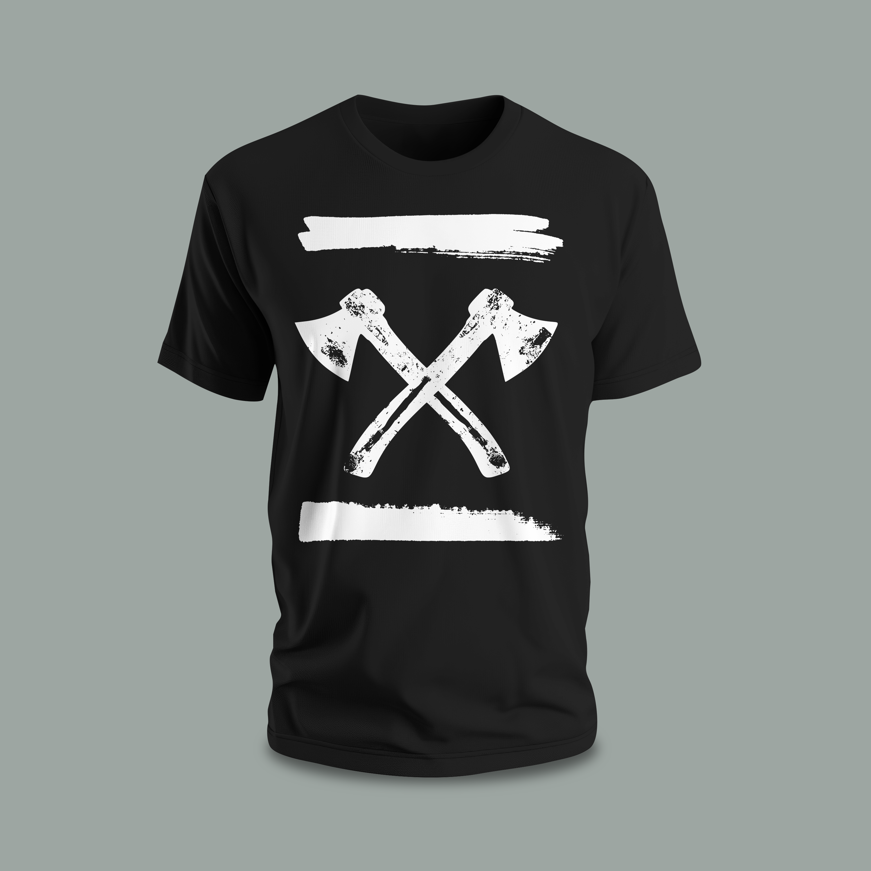 axes brushed III
