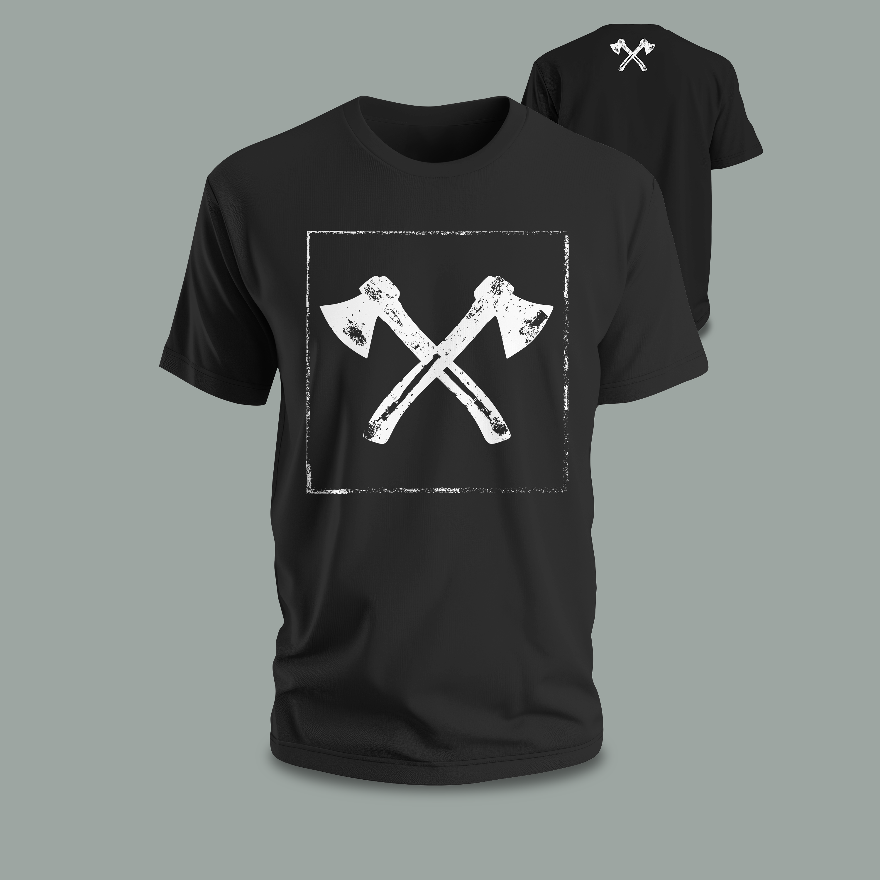 axes framed II