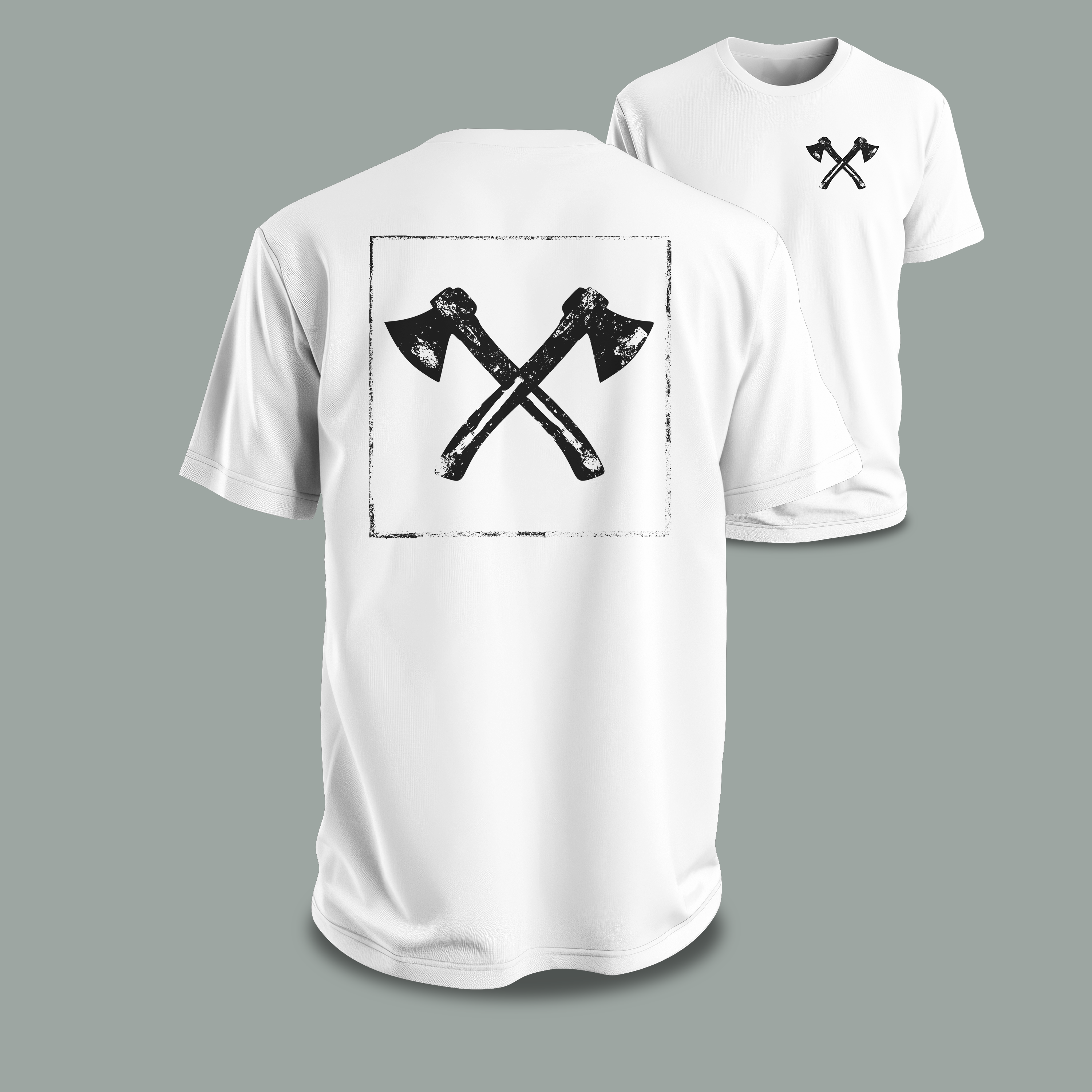 axes framed II