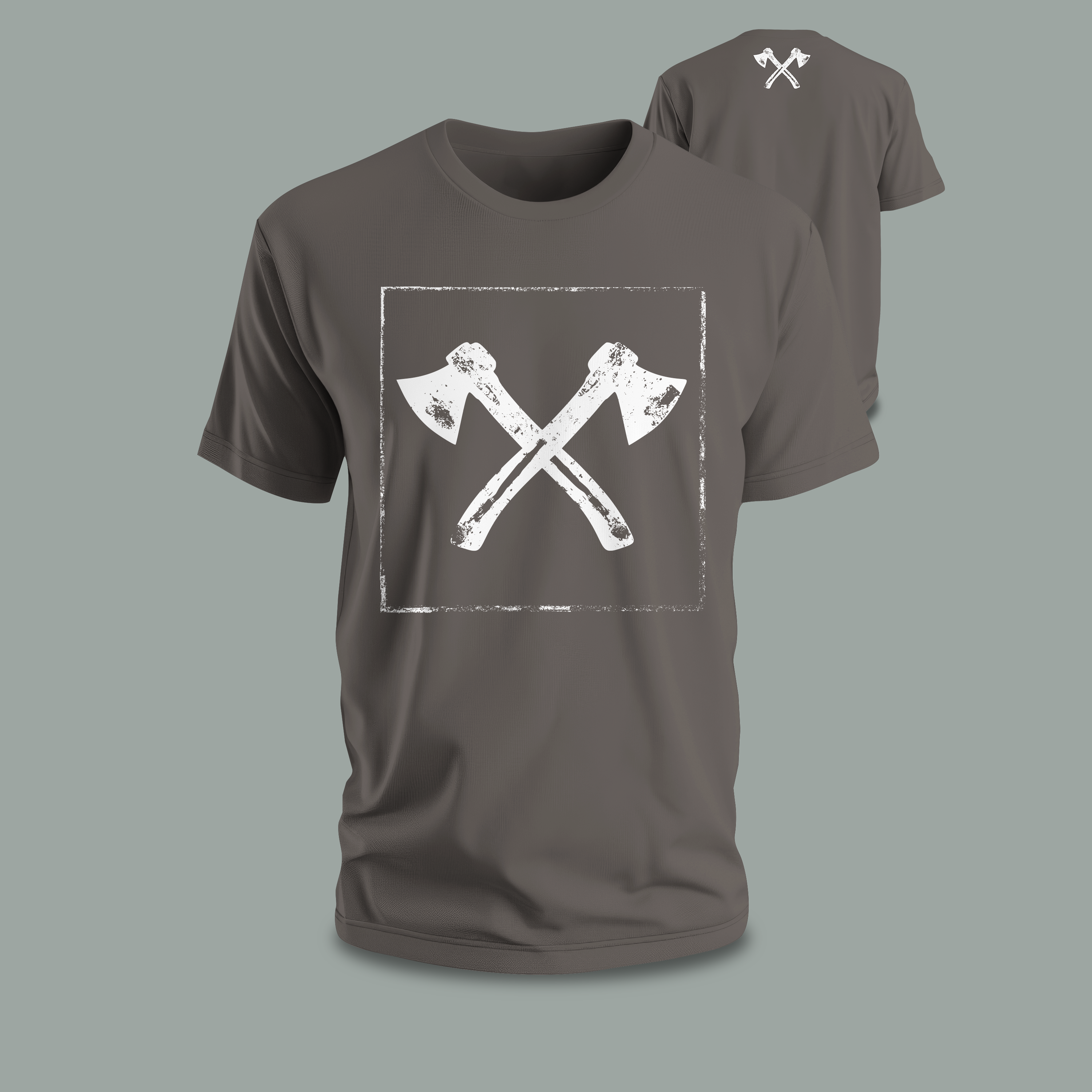 axes framed II