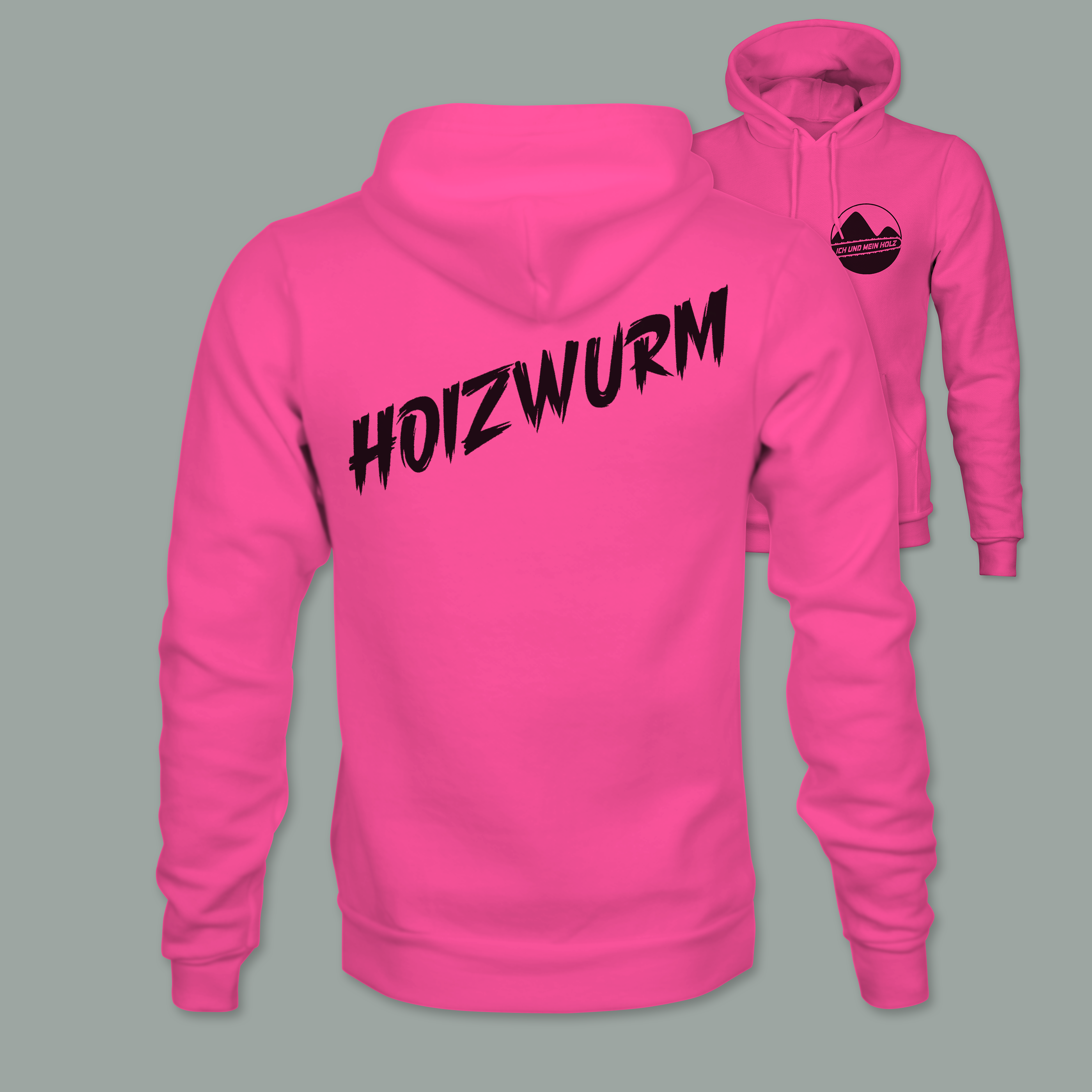 HOIZWURM Hoodie Baumwolle