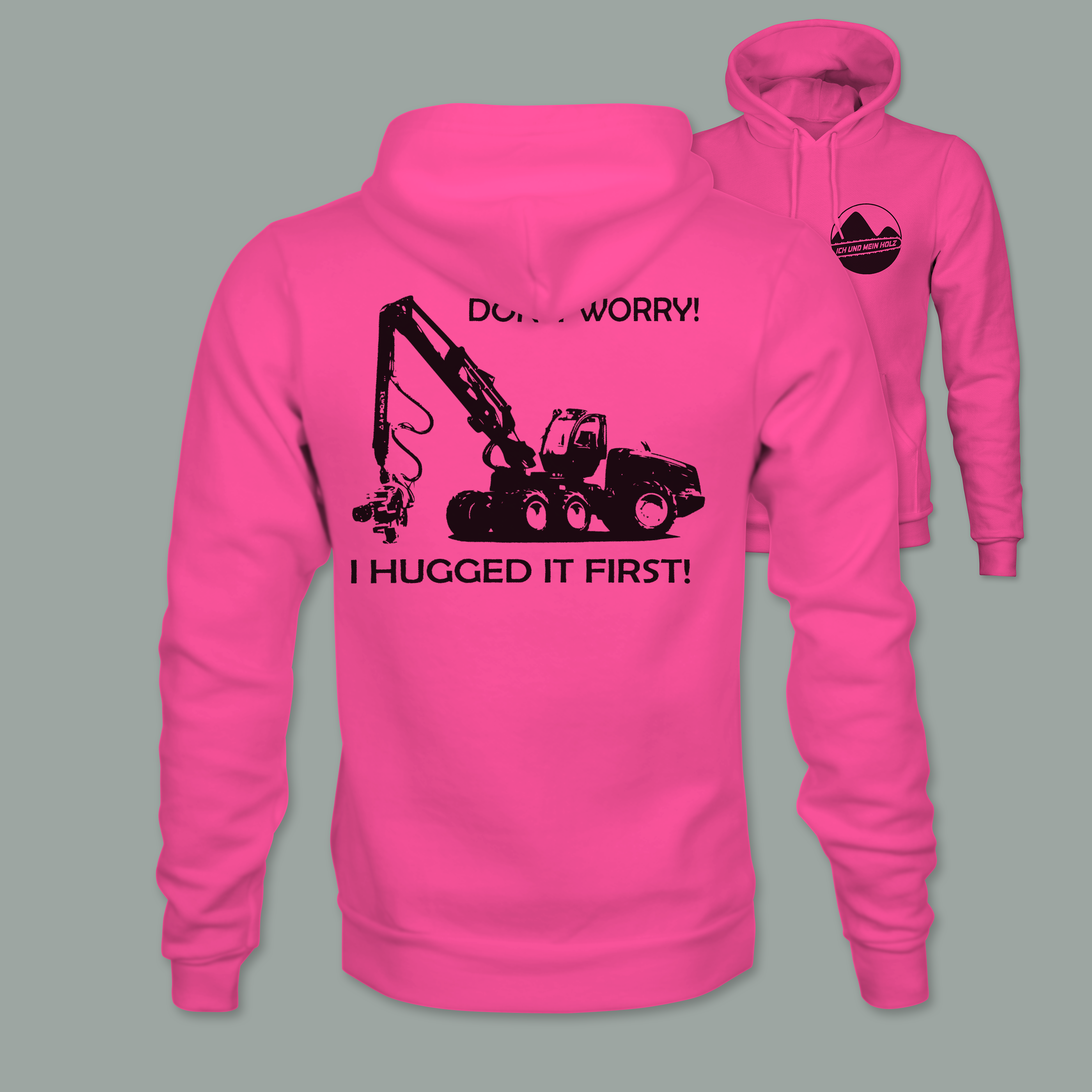 Hugged Hoodie Baumwolle