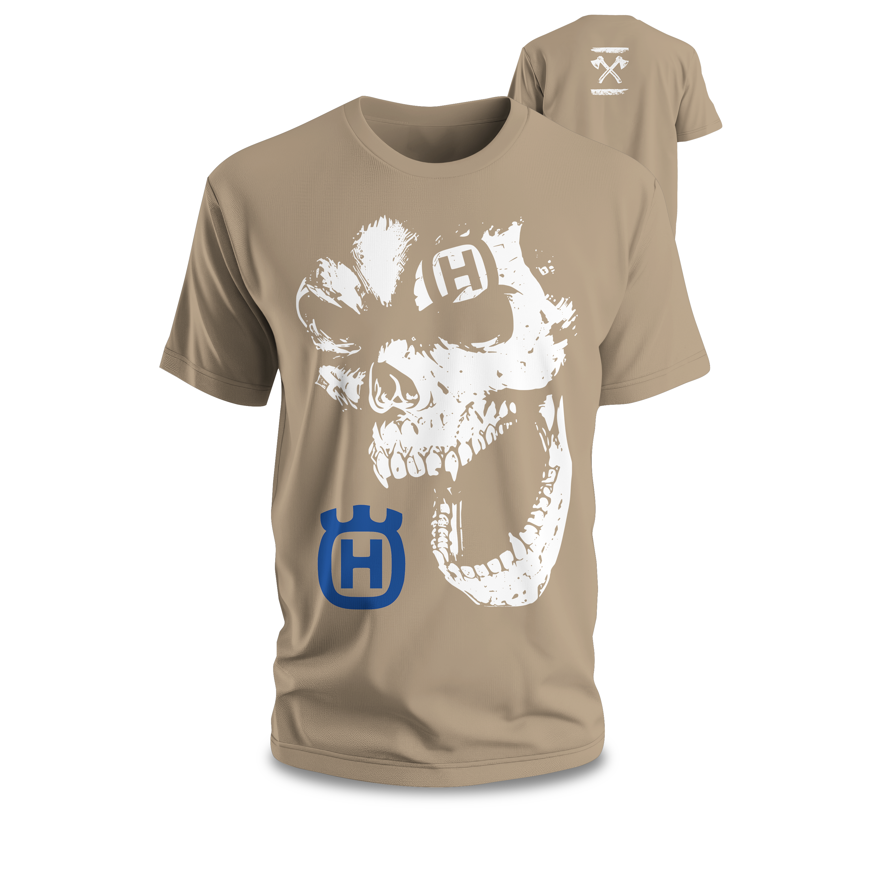 husqvarna death Premium T-Shirt Baumwolle