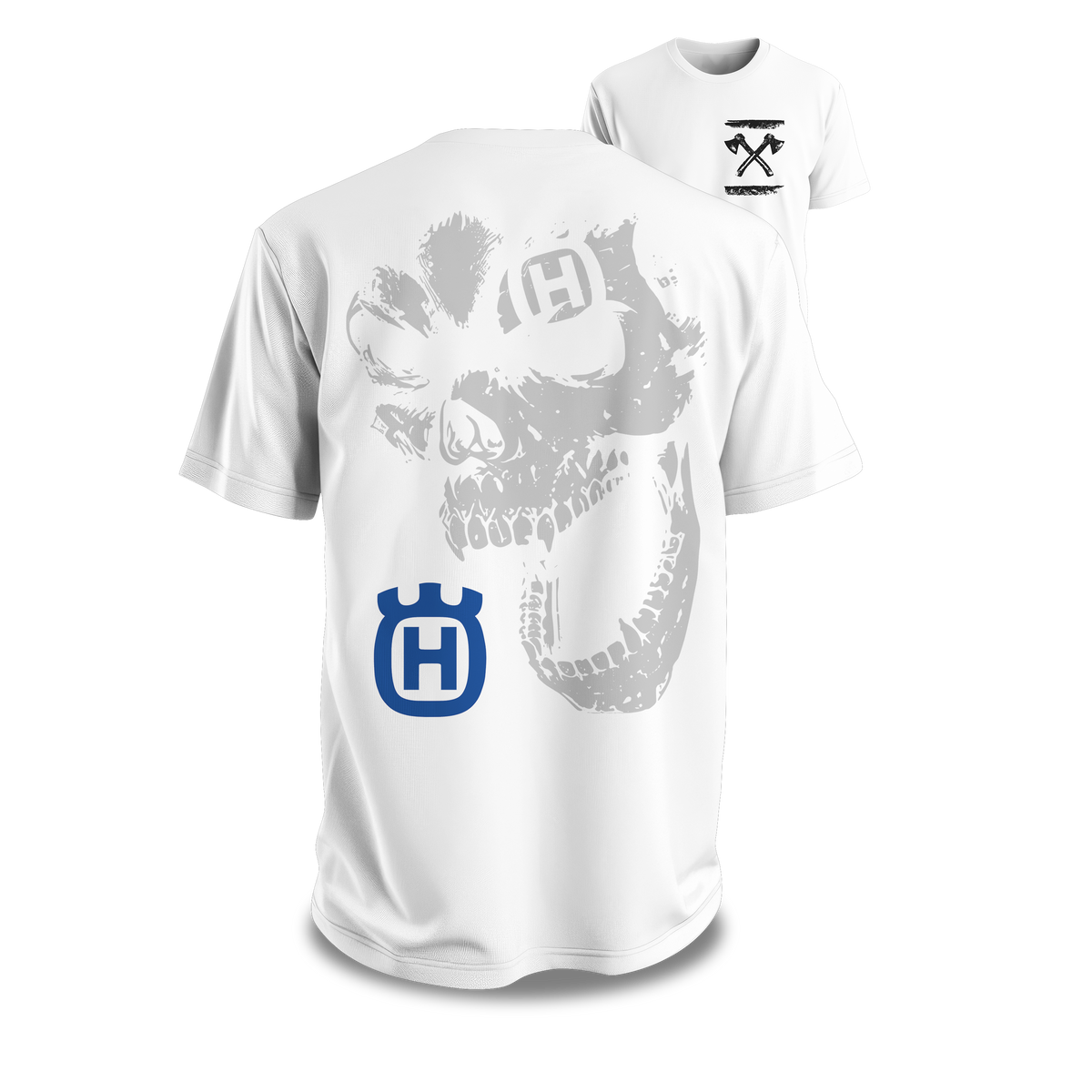 husqvarna death Premium T-Shirt Baumwolle