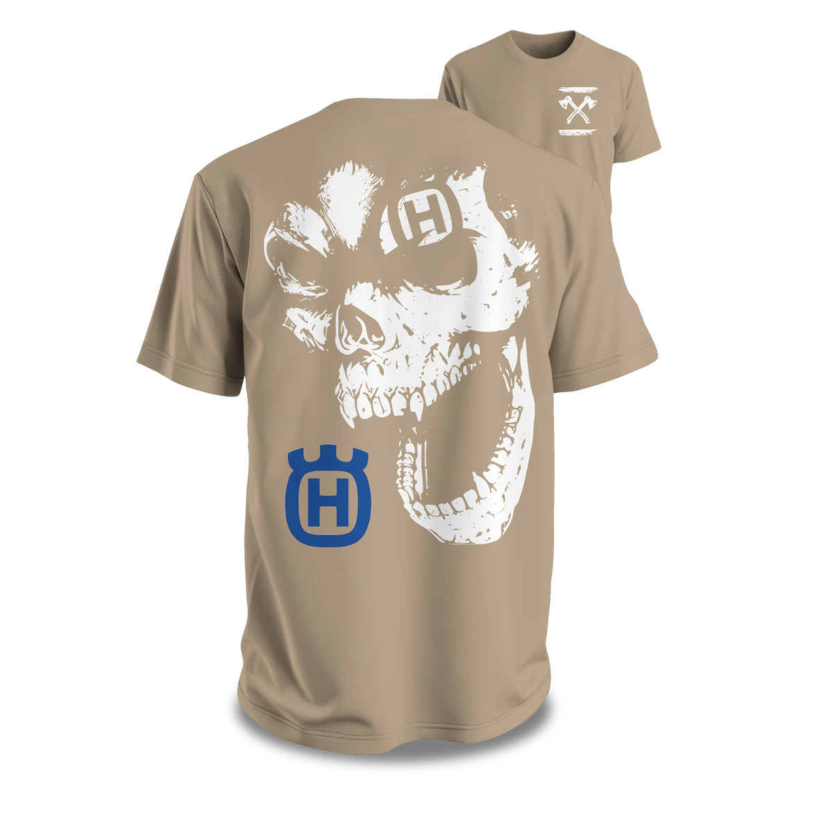 husqvarna death Premium T-Shirt Baumwolle