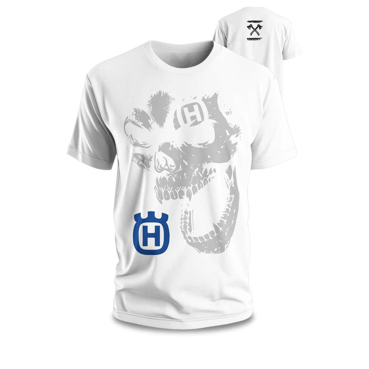 husqvarna death Premium T-Shirt Baumwolle