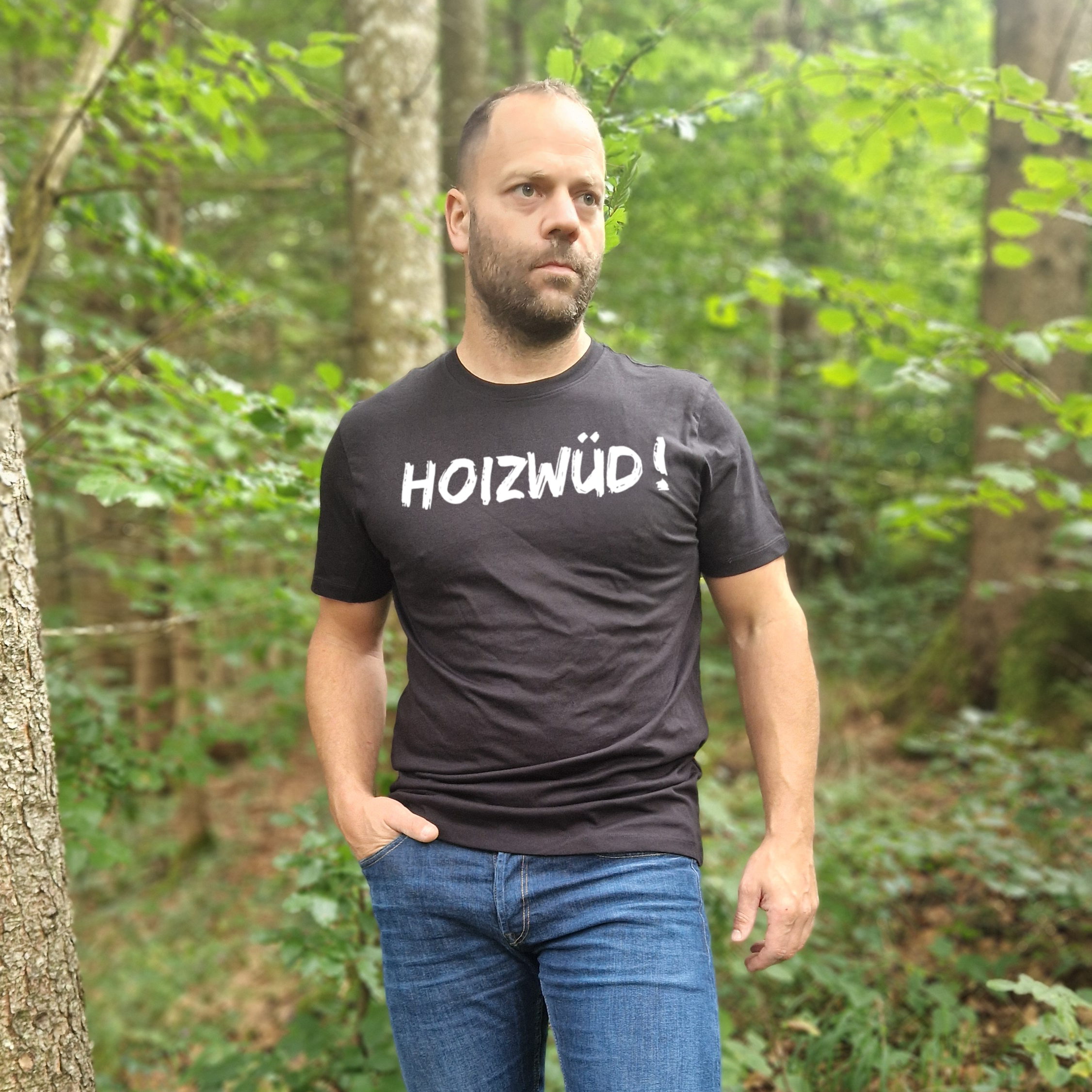 HOIZWÜD Premium T-Shirt Baumwolle