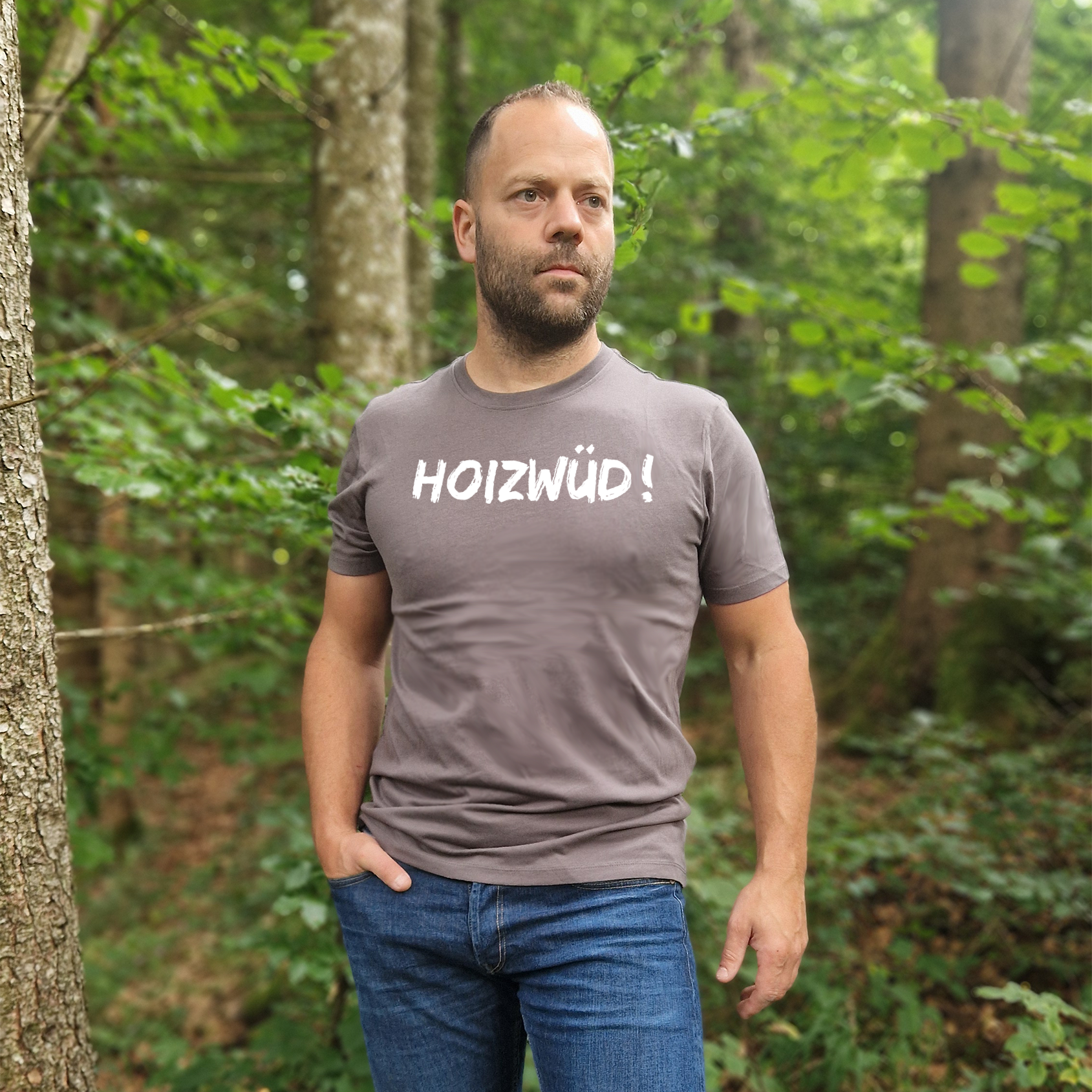 HOIZWÜD Premium T-Shirt Baumwolle