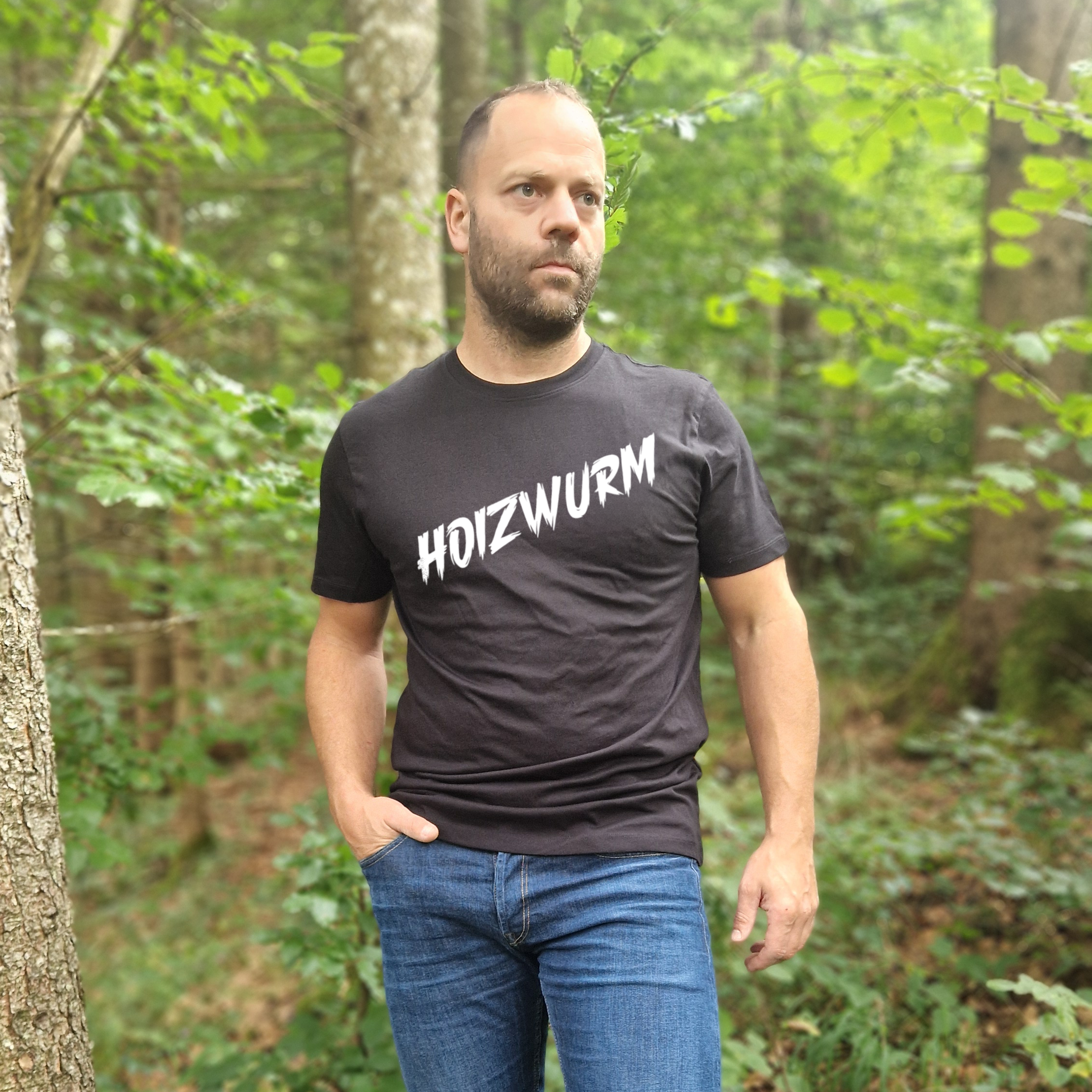 HOIZWURM Premium T-Shirt Baumwolle