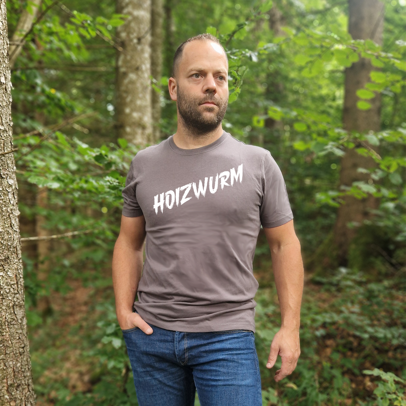 HOIZWURM Premium T-Shirt Baumwolle
