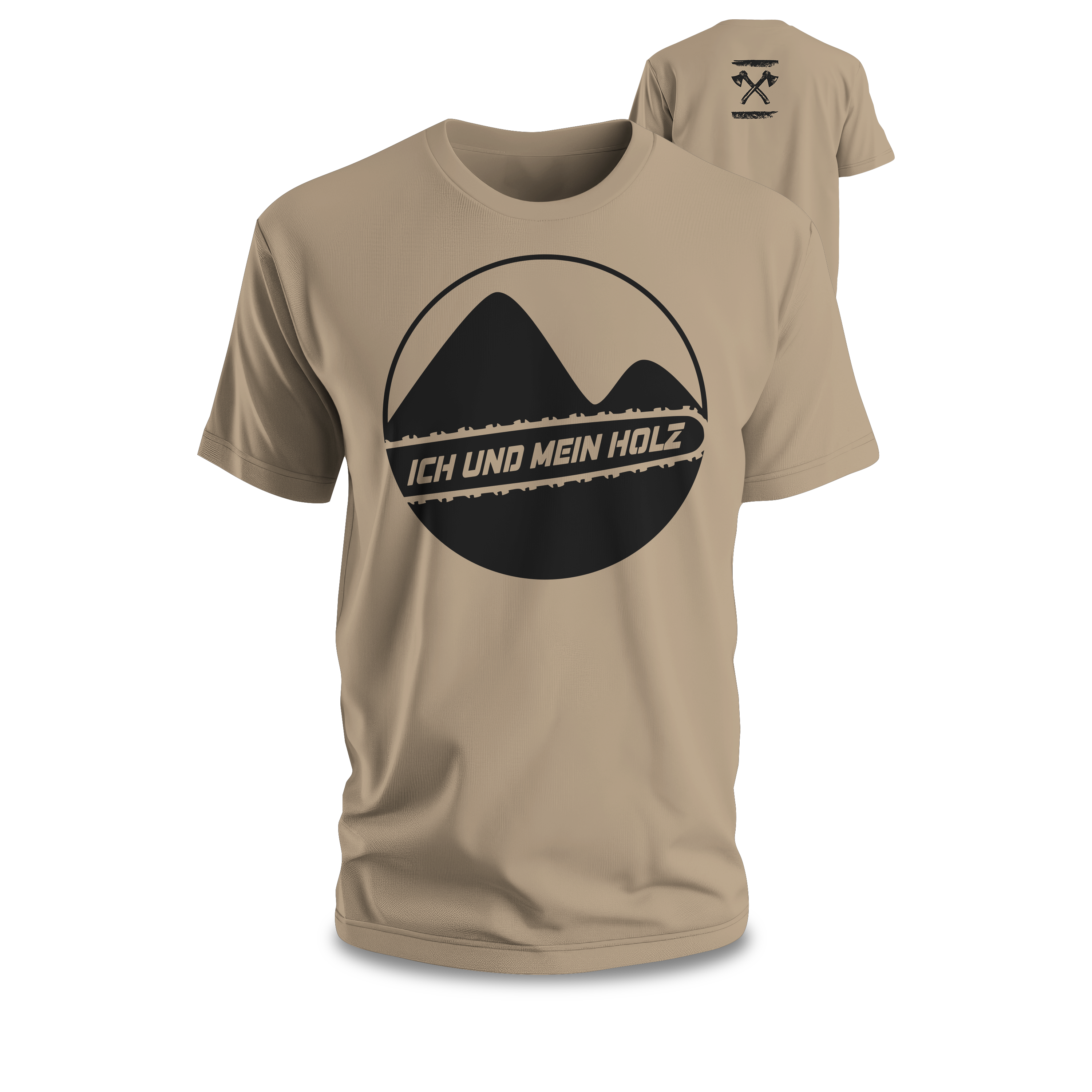 IchundmeinHolz Premium T-Shirt Baumwolle