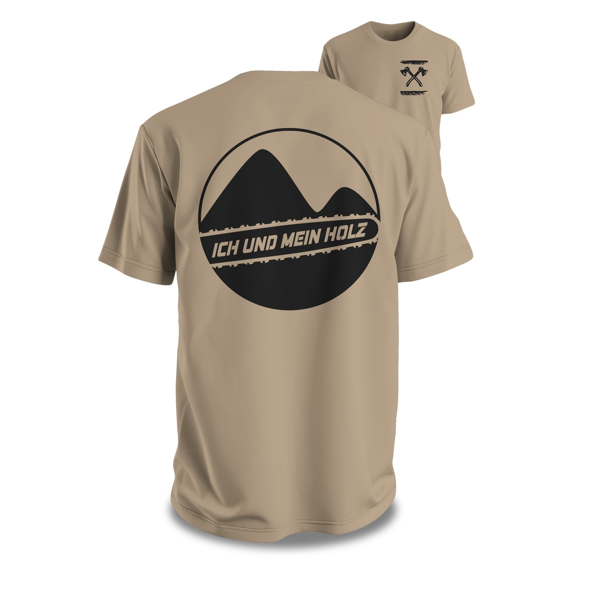 IchundmeinHolz Premium T-Shirt Baumwolle