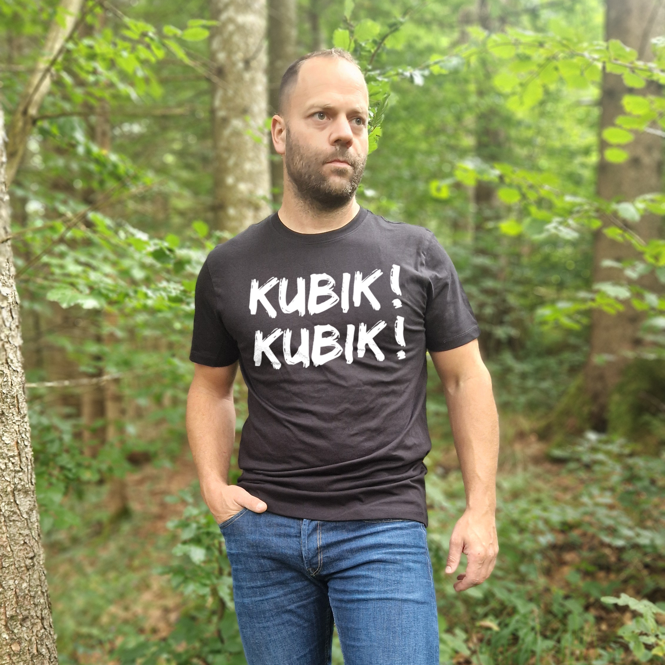 KUBIK brushed Premium T-Shirt Baumwolle