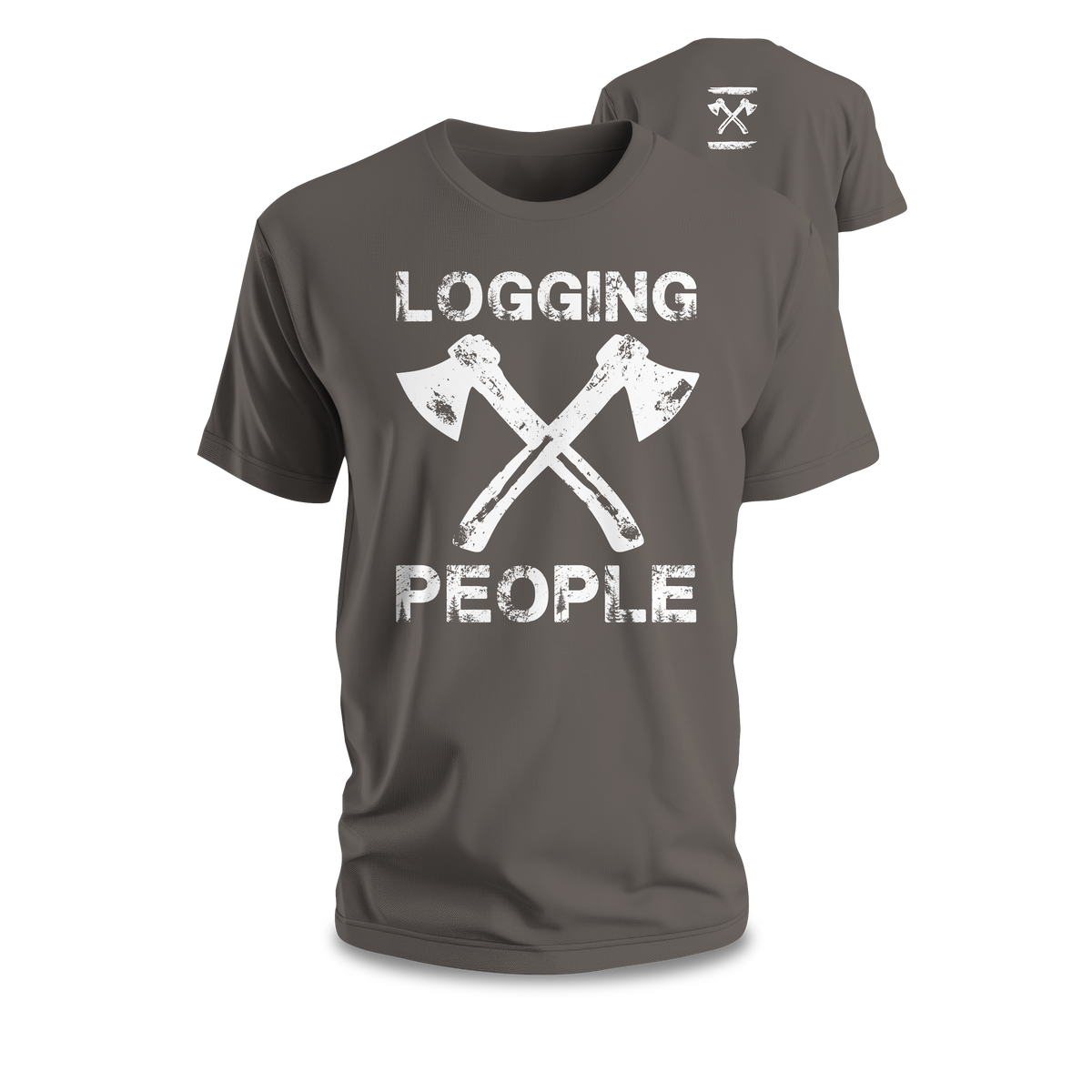 Logging People II Premium T-Shirt Baumwolle