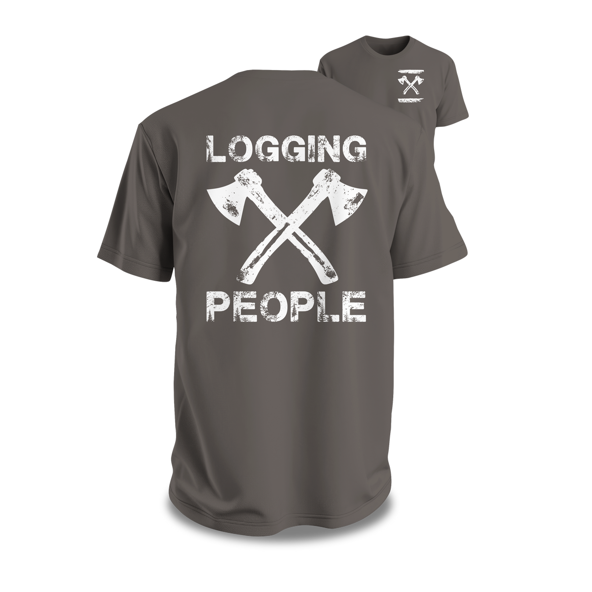 Logging People II Premium T-Shirt Baumwolle