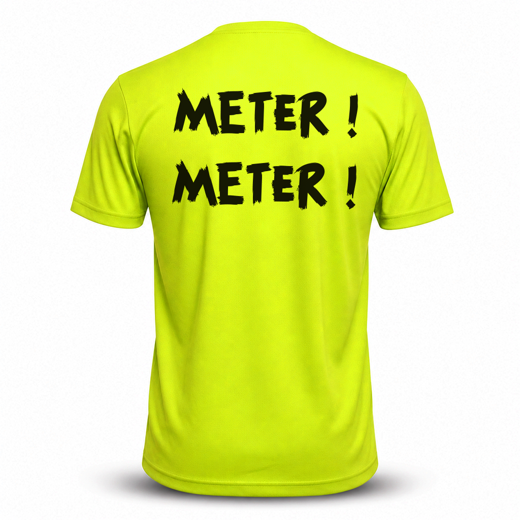 "METER METER" Funktions Shirt