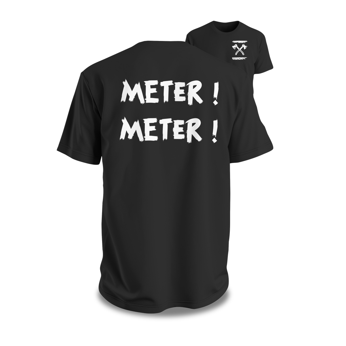 METER METER Premium T-Shirt Baumwolle