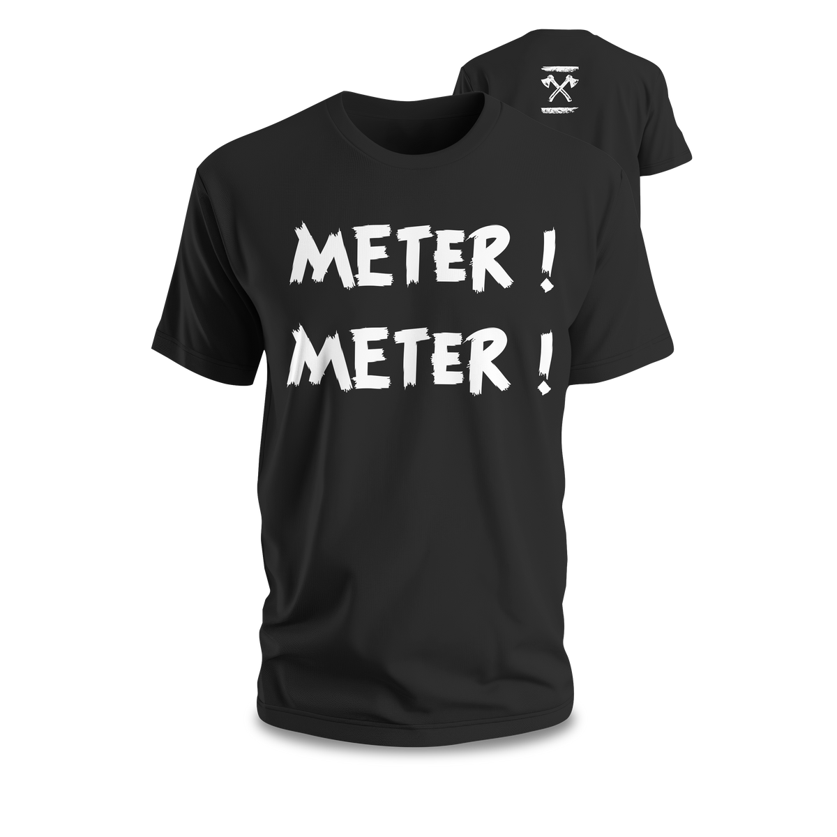 METER METER Premium T-Shirt Baumwolle