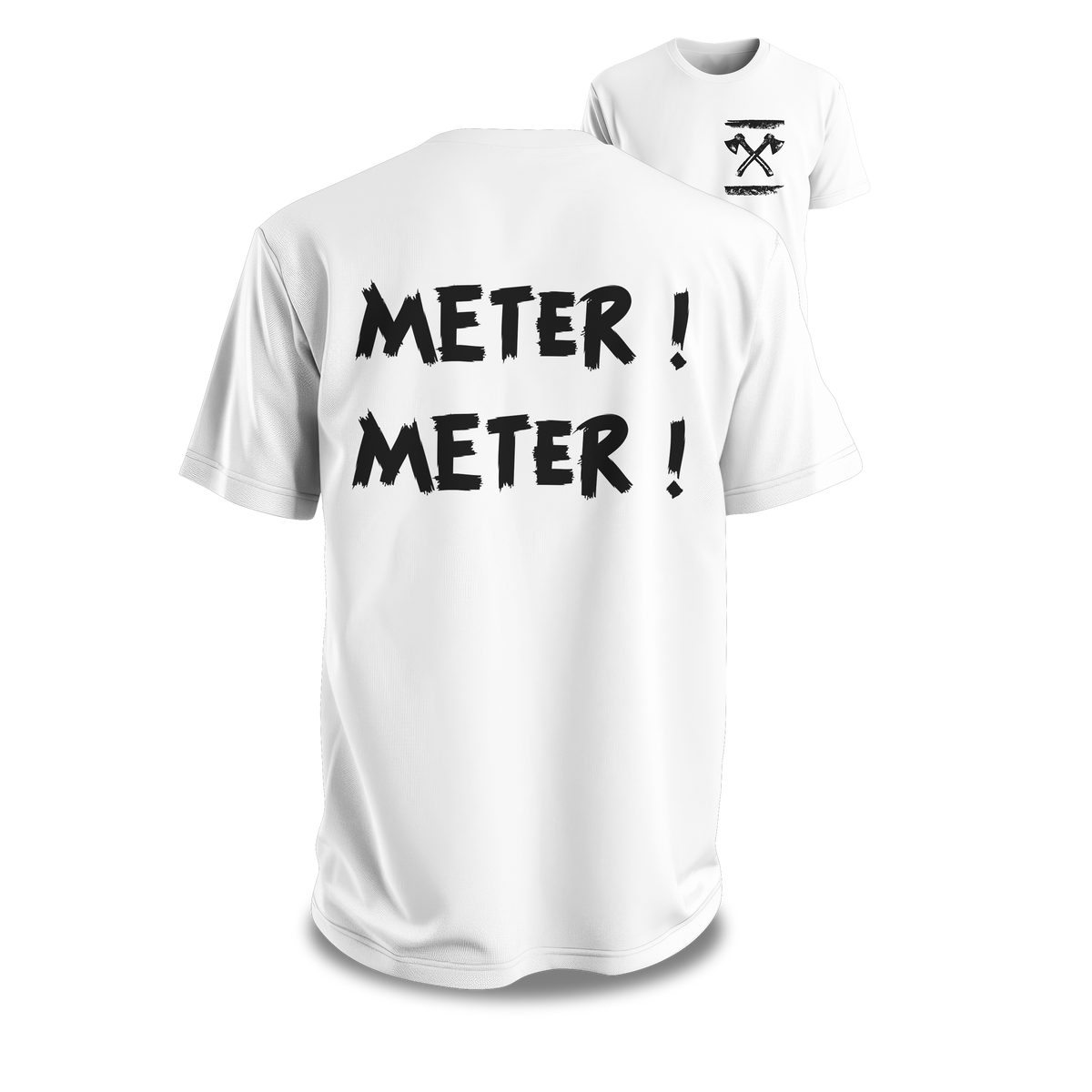 METER METER Premium T-Shirt Baumwolle