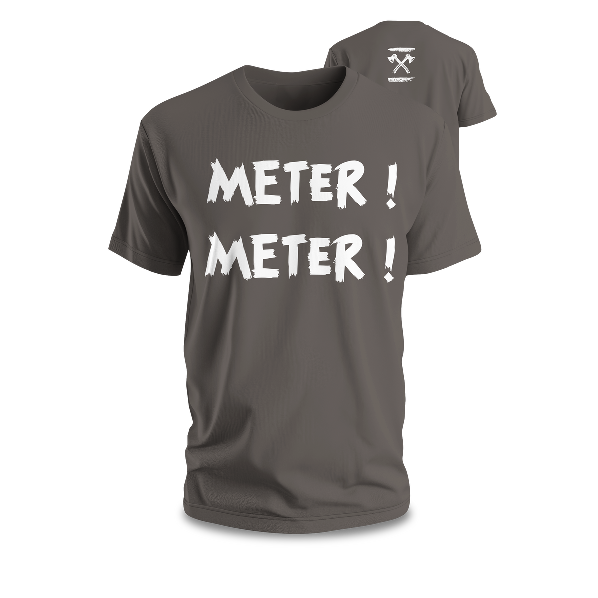 METER METER Premium T-Shirt Baumwolle