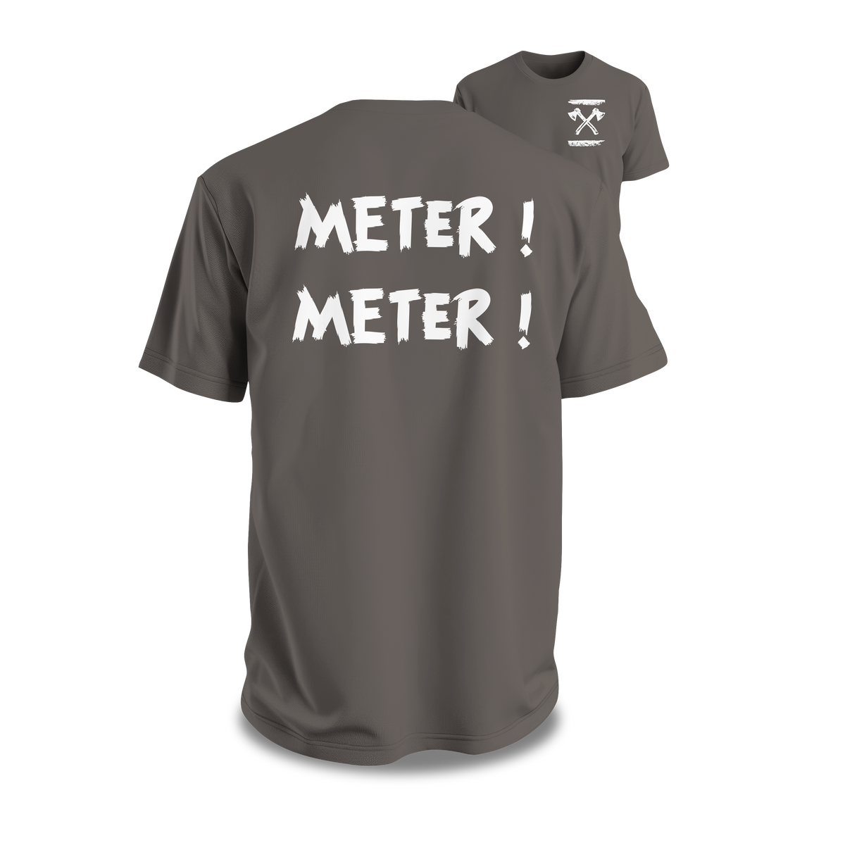 METER METER Premium T-Shirt Baumwolle