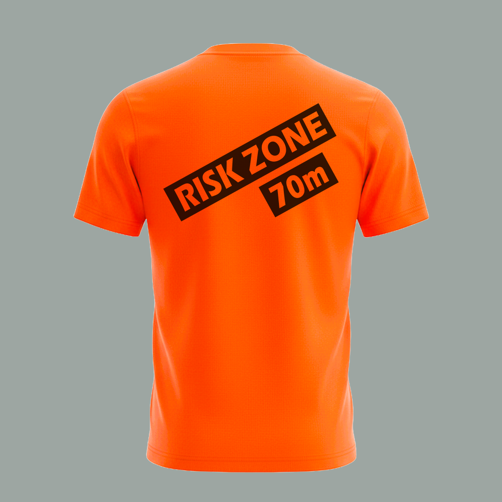 "RISK ZONE" Funktions Shirt