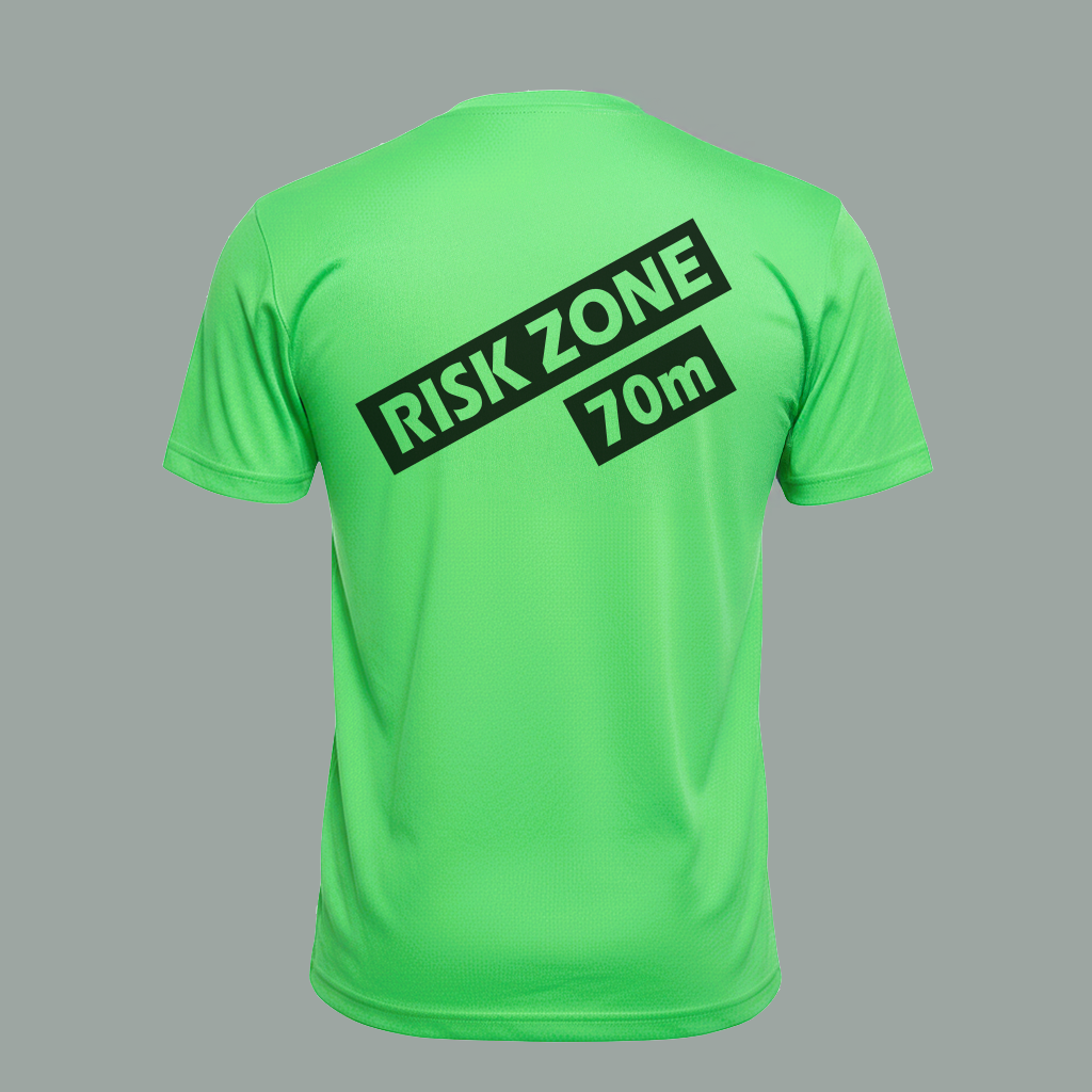"RISK ZONE" Funktions Shirt