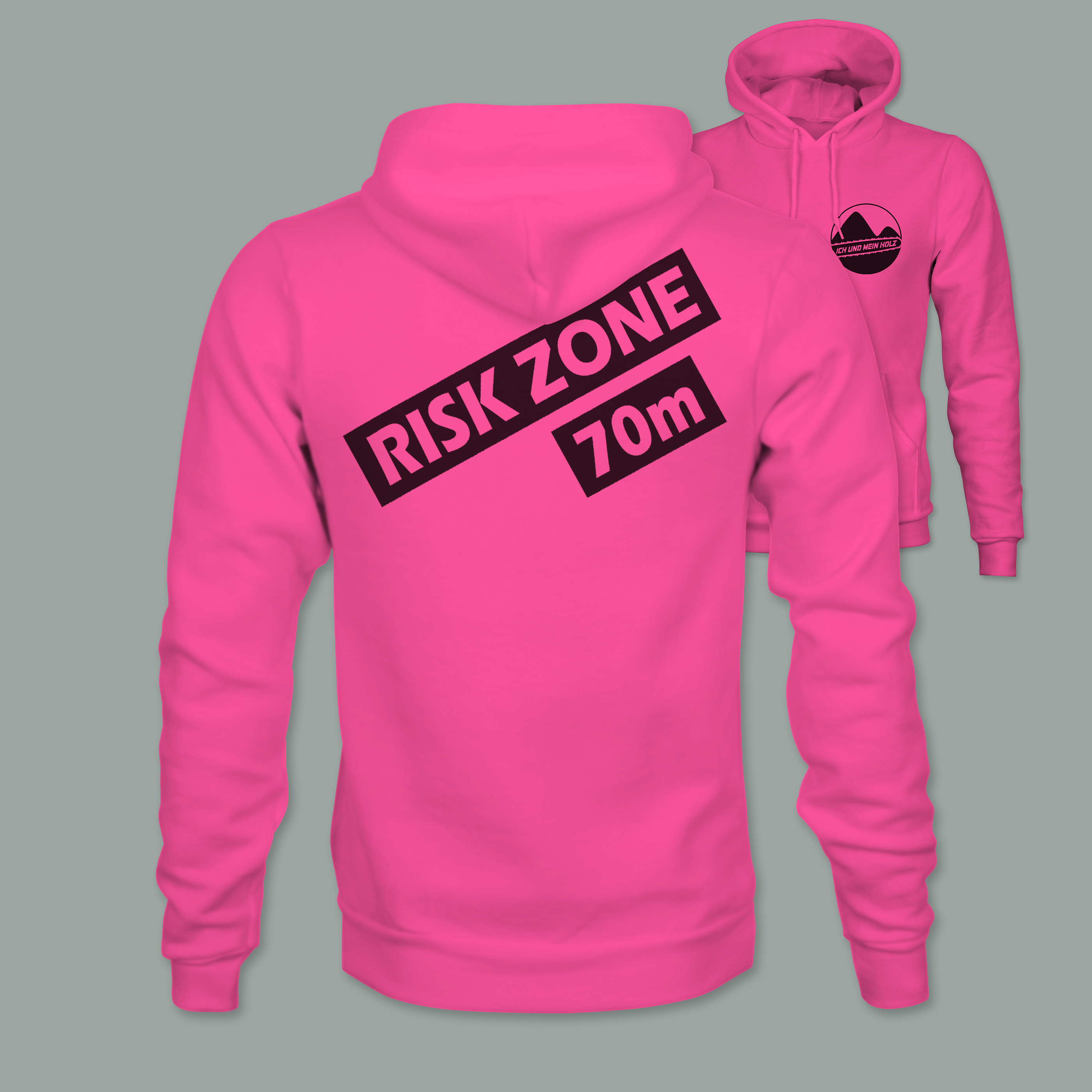 RISK ZONE Hoodie Baumwolle