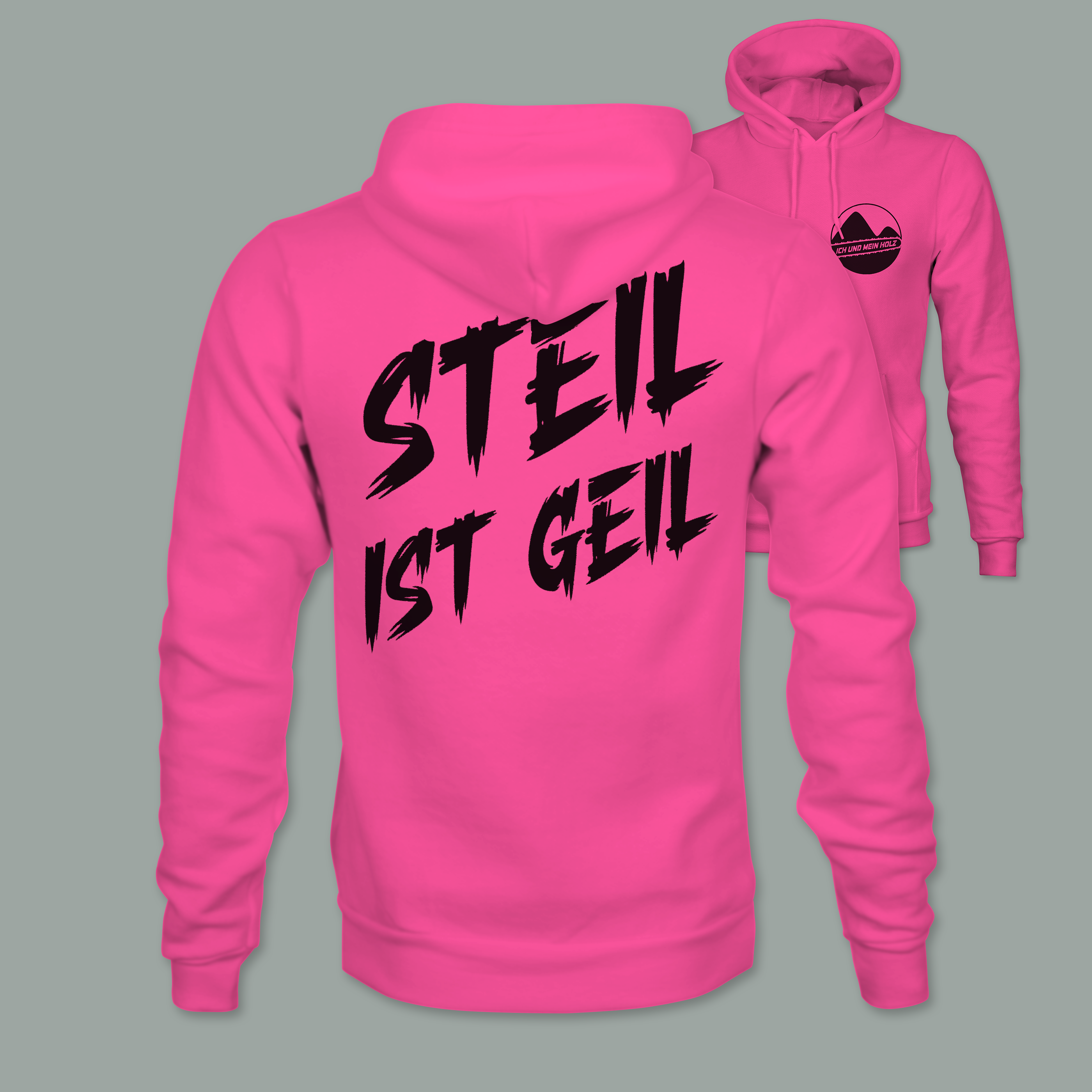 STEIL IST GEIL brushed Hoodie Baumwolle
